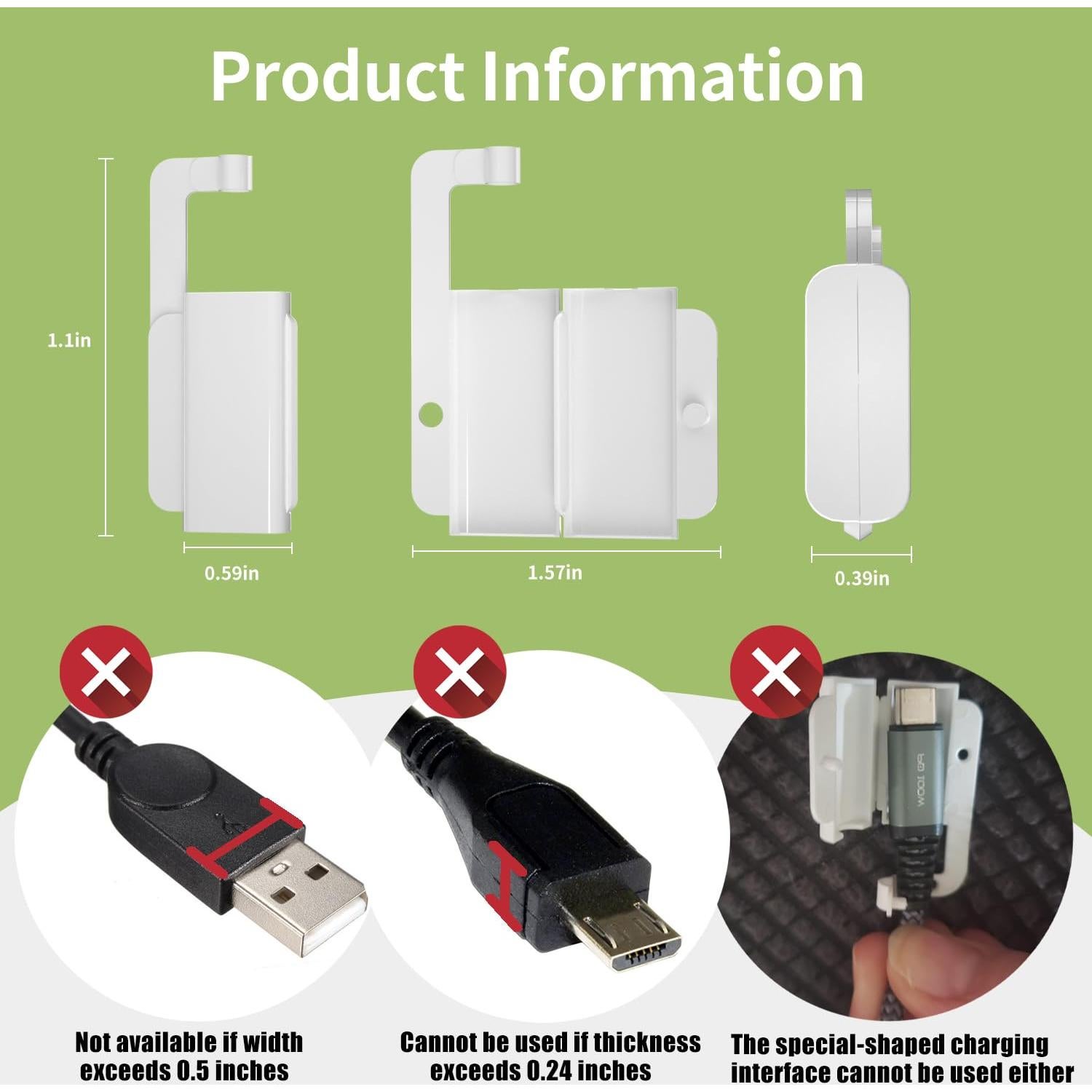 Protector de Cargador USB a Prueba de Bebés - 8 Unidades