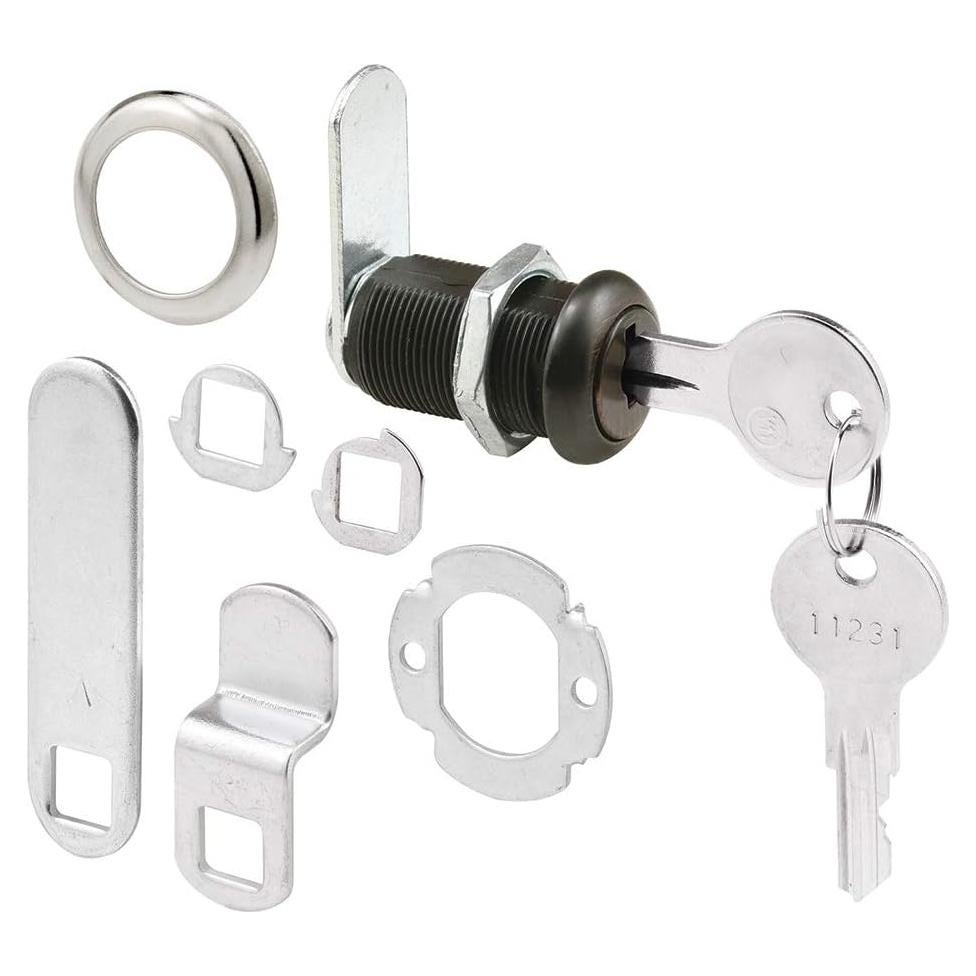 Cerradura de Cajón Prime-Line U 11089 Bronce Clásico 3.49 cm