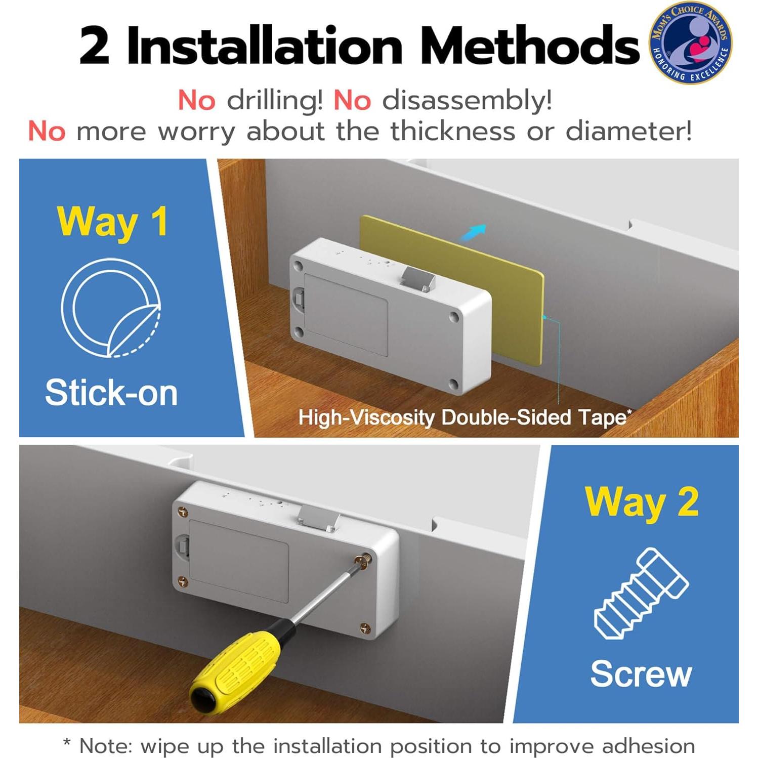 Cerradura Inteligente eLinkSmart F3BC Bluetooth RFID Blanca