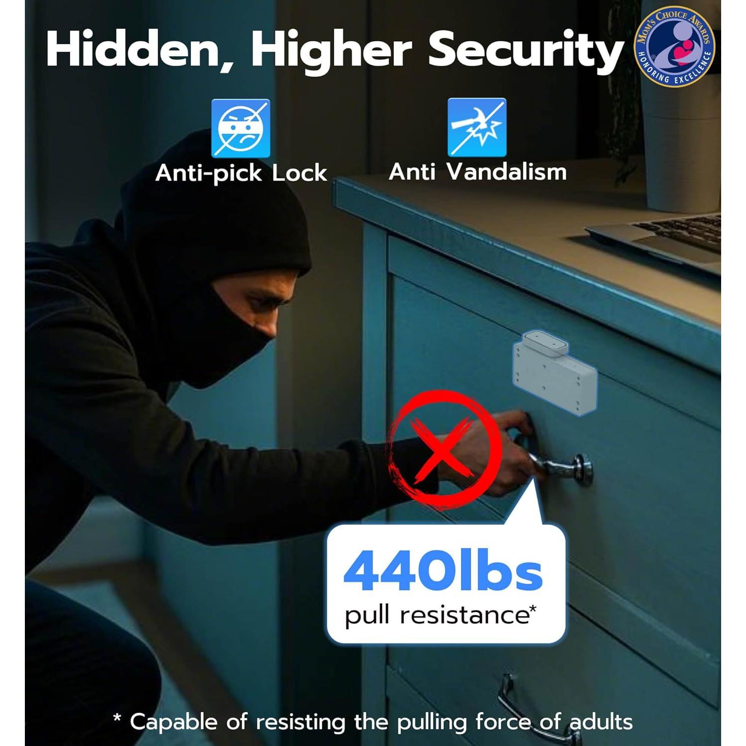 Cerradura Inteligente eLinkSmart F3BC Bluetooth RFID Blanca