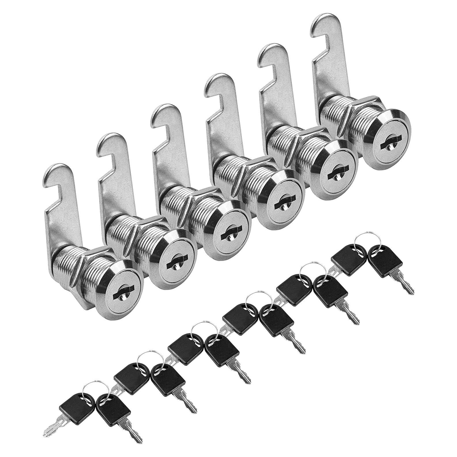 Cerraduras de Gabinete MoHern 6 Piezas 30 mm con Llave Igual