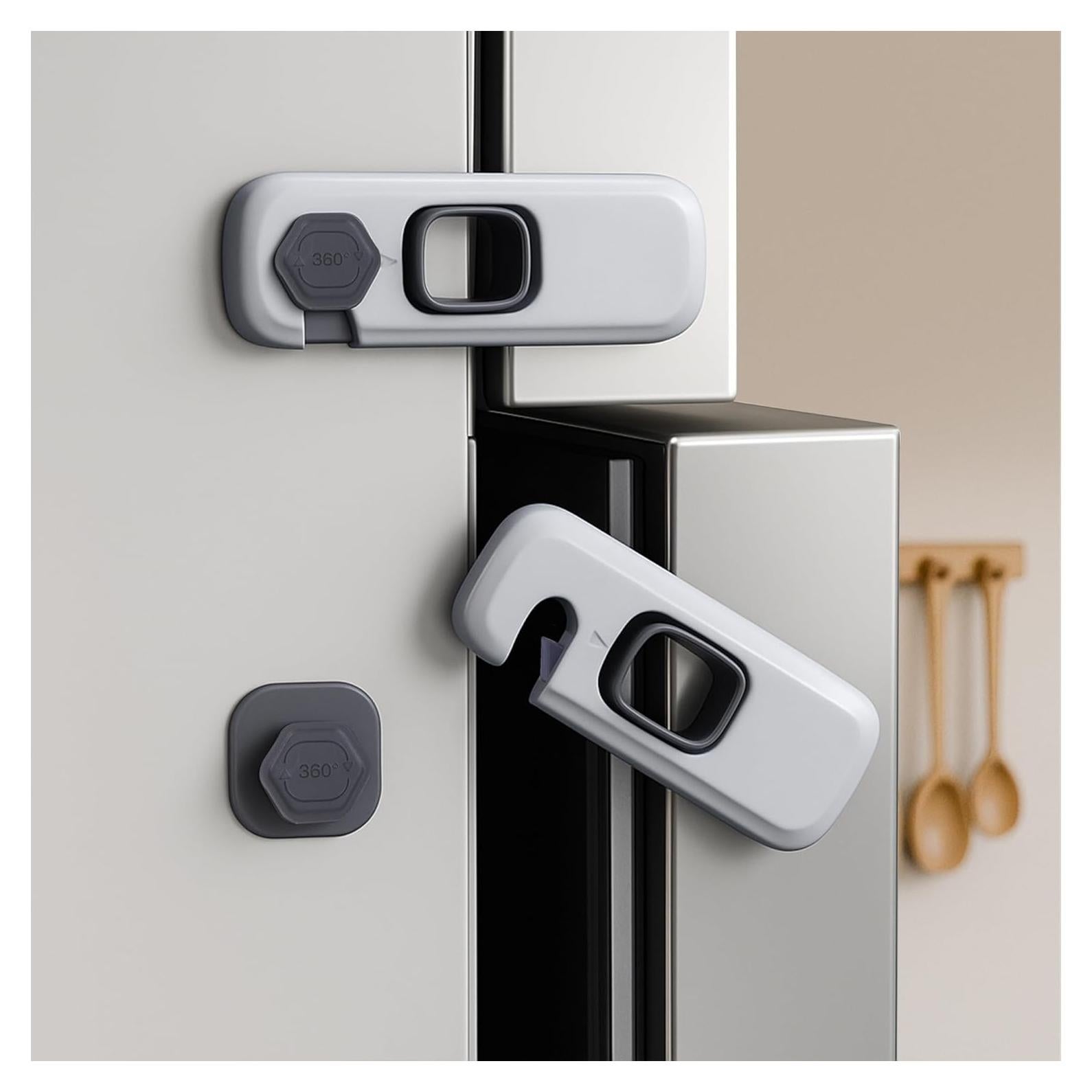 Cerraduras de Seguridad para Refrigerador SECUIX - Paquete de 5