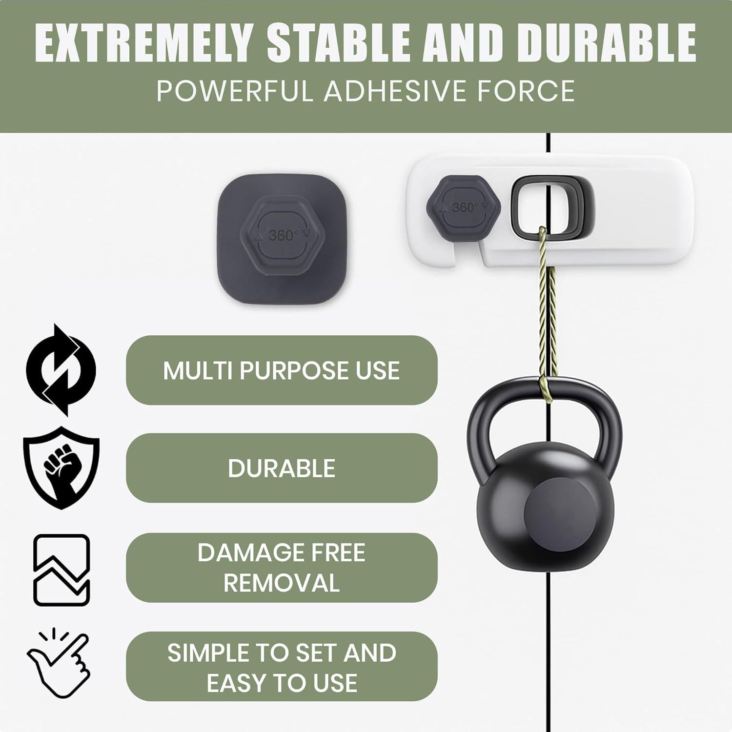 Cerraduras de Seguridad para Refrigerador SECUIX - Paquete de 5