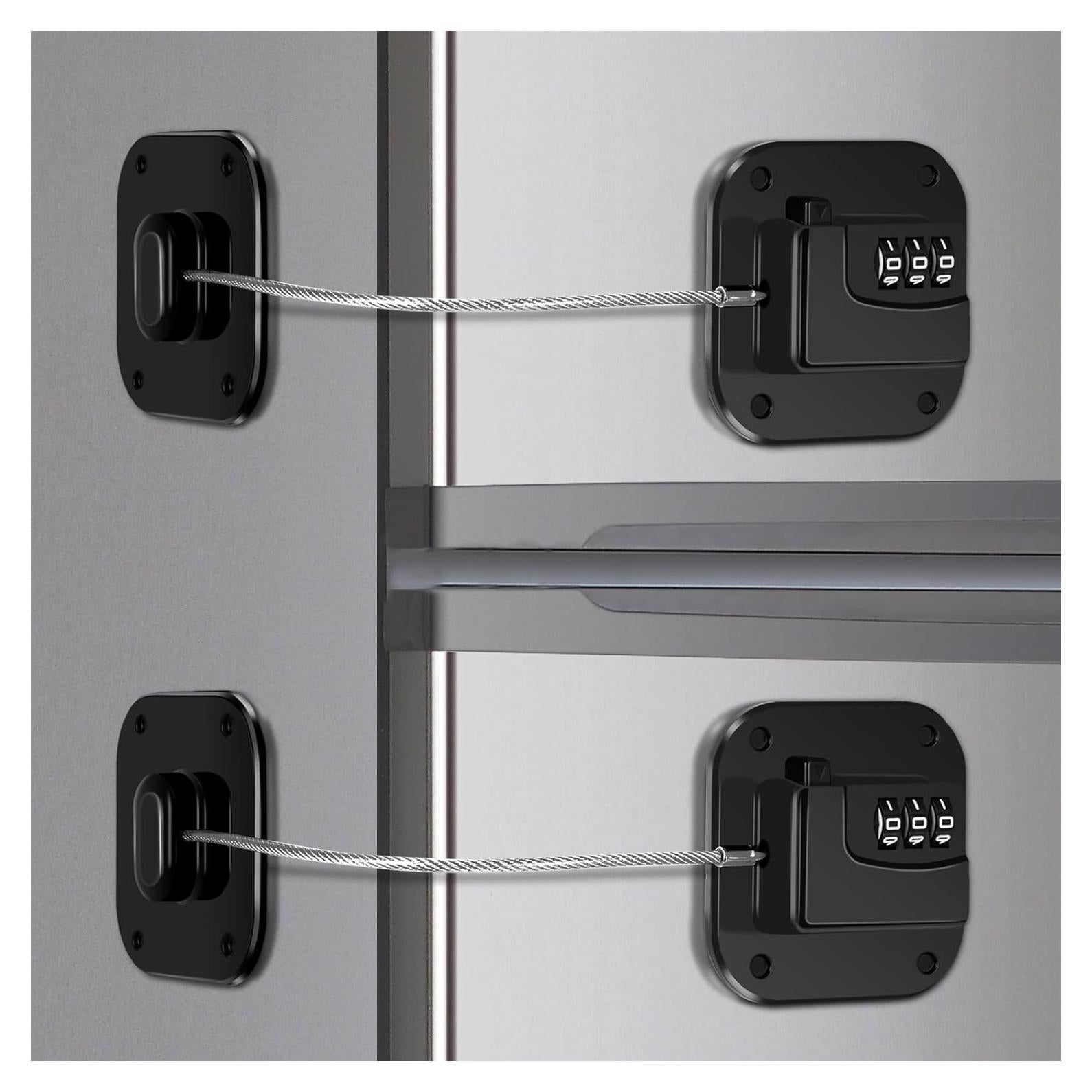 Cerradura de Refrigerador Himake FQ1 Combinación 2 Paquete