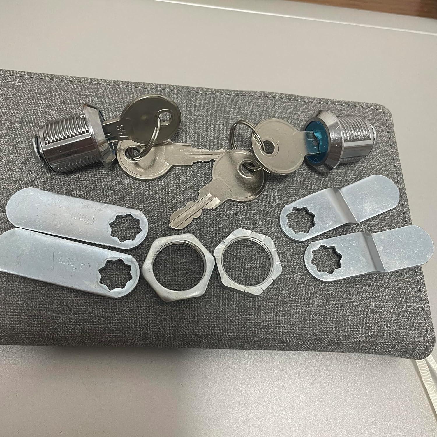 Cerraduras de Gabinete ELAIRUA 5/8" Zinc 2 Piezas