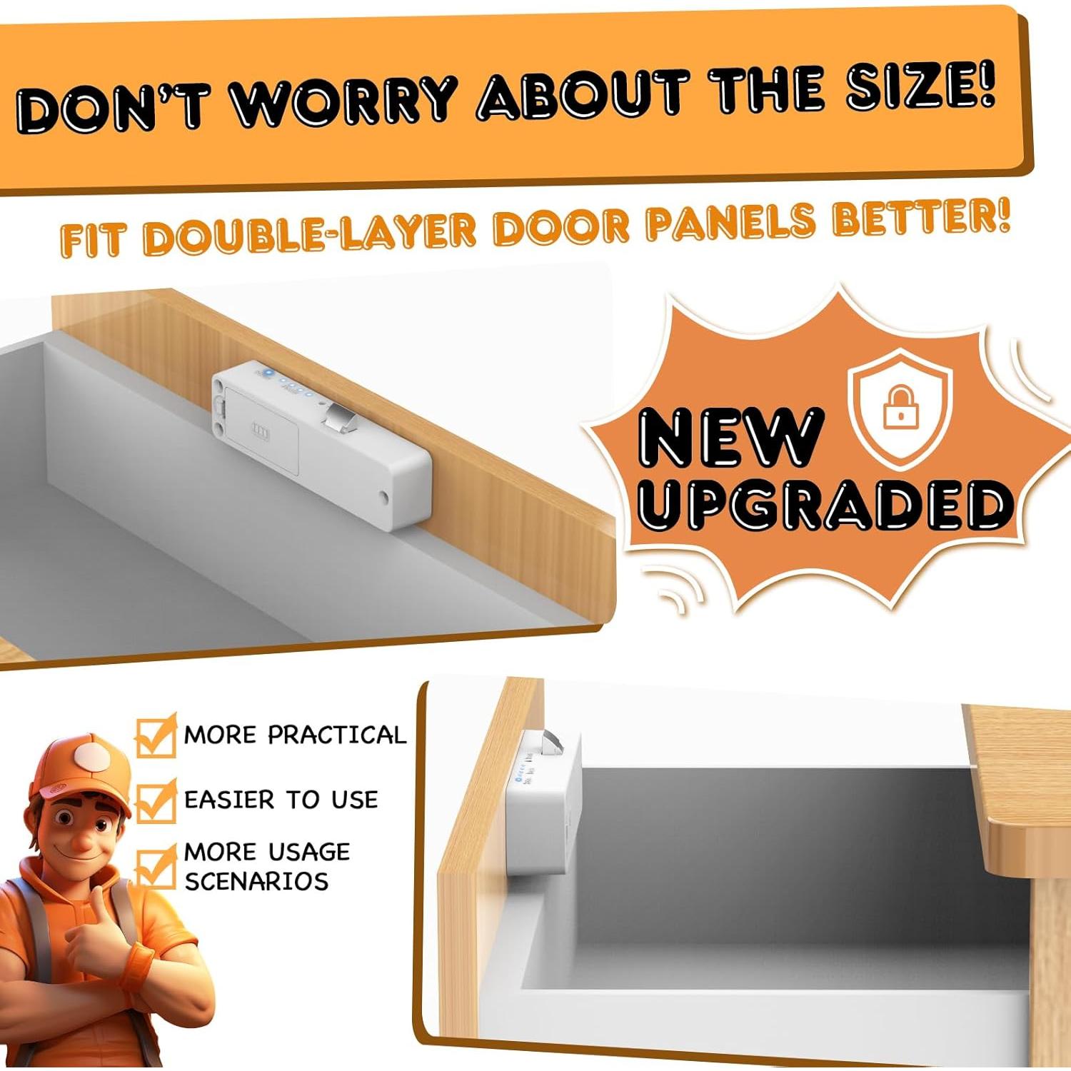 Cerradura Inteligente Eseesmart YL-F5BC Bluetooth RFID para Armarios