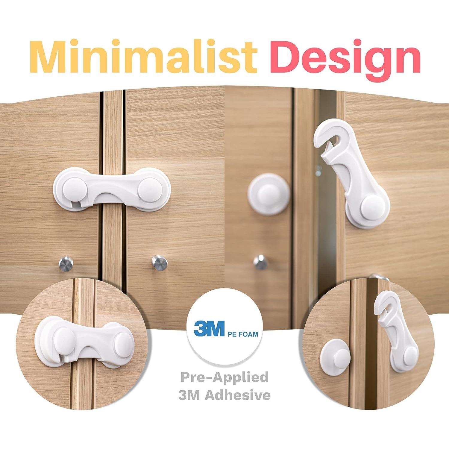 Cerraduras de Seguridad para Niños Inaya 6-Pack 3M