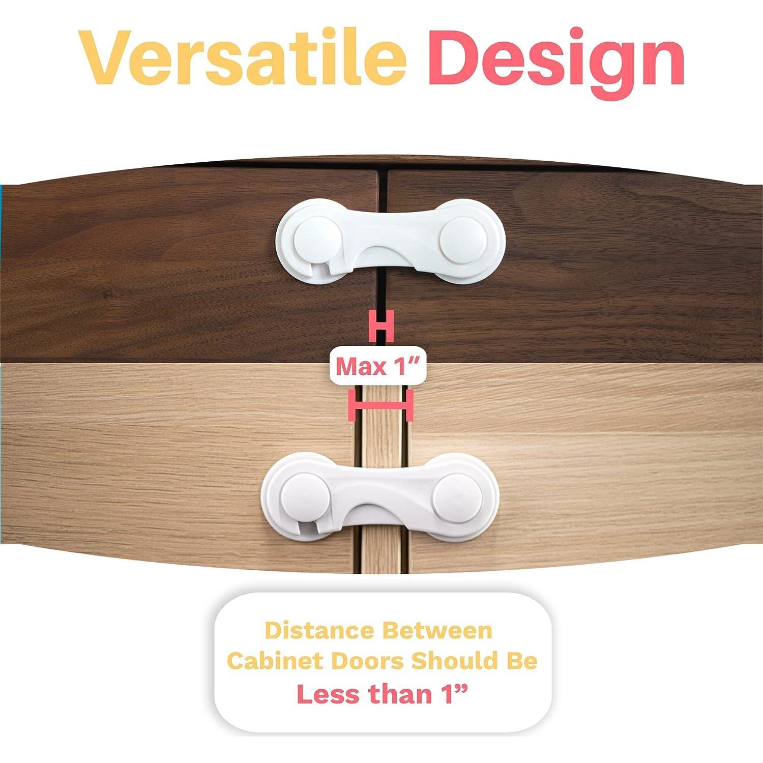 Cerraduras de Seguridad para Niños Inaya 6-Pack 3M