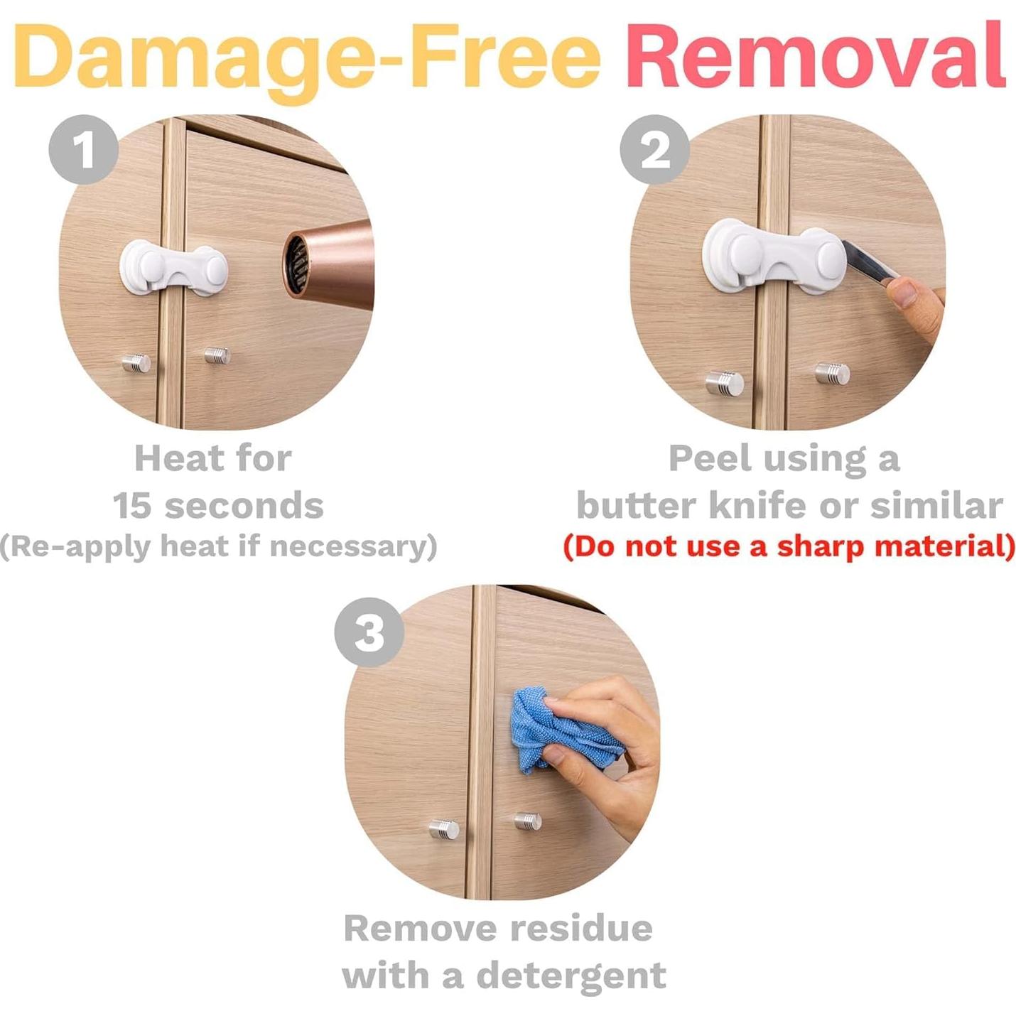 Cerraduras de Seguridad para Niños Inaya 6-Pack 3M