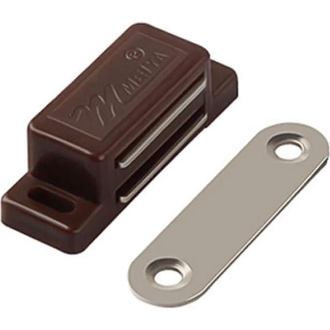 Cierre Magnético QEDT para Gabinete 12 Piezas Marrón