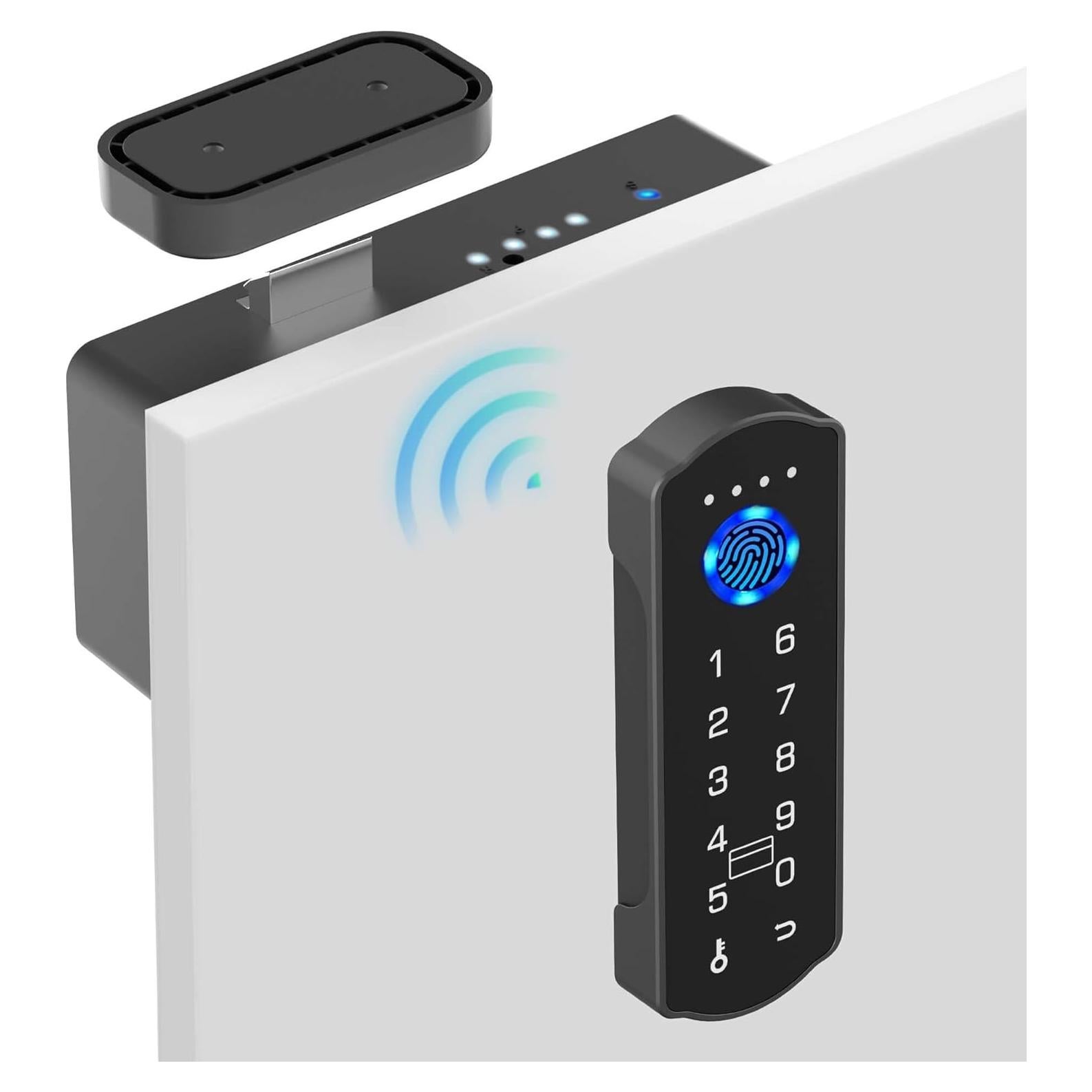 Cerradura Inteligente Biométrica A1 Anweller - Sin Llave, Bluetooth