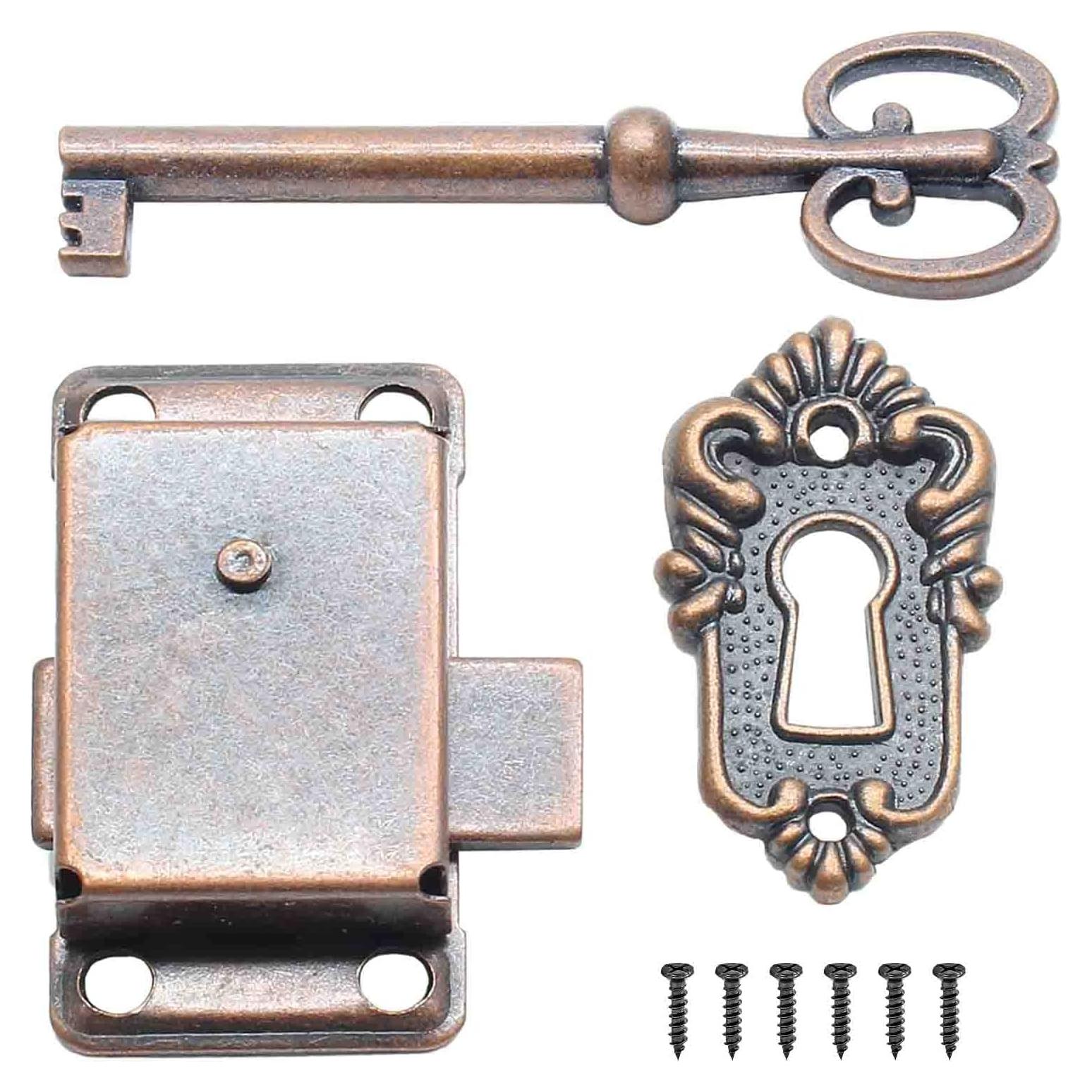 Cerradura Decorativa BokWin de Hierro Antiguo para Muebles