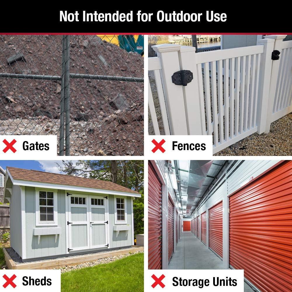 Candado de Combinación Master Lock 1500T Negro Paquete de 2