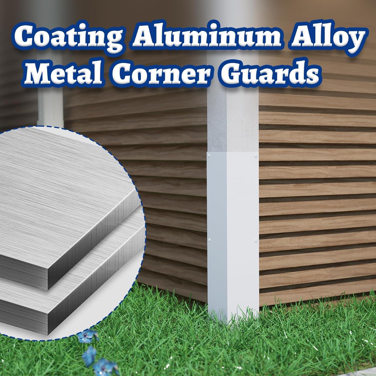 Protectores de Esquinas de Aluminio Wintcomfort 40.1 cm - Paquete de 2