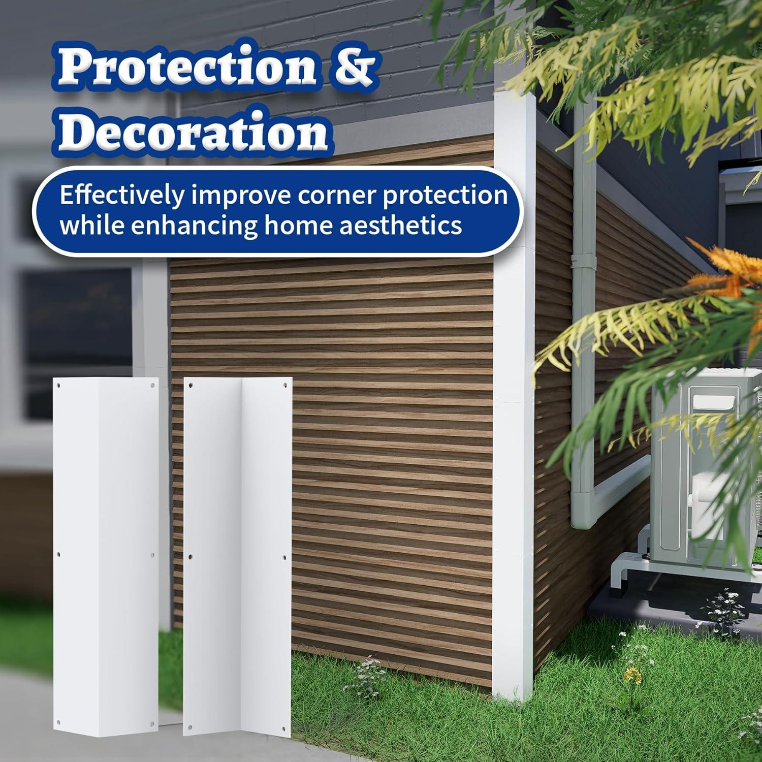 Protectores de Esquinas de Aluminio Wintcomfort 40.1 cm - Paquete de 2