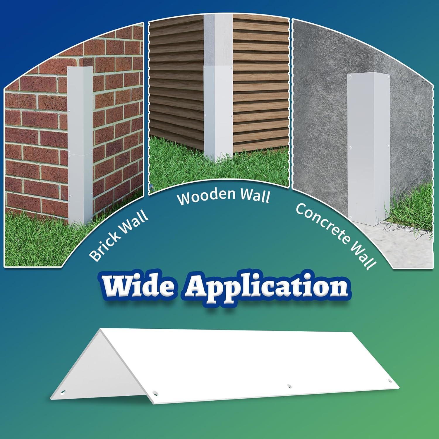 Protectores de Esquinas de Aluminio Wintcomfort 40.1 cm - Paquete de 2