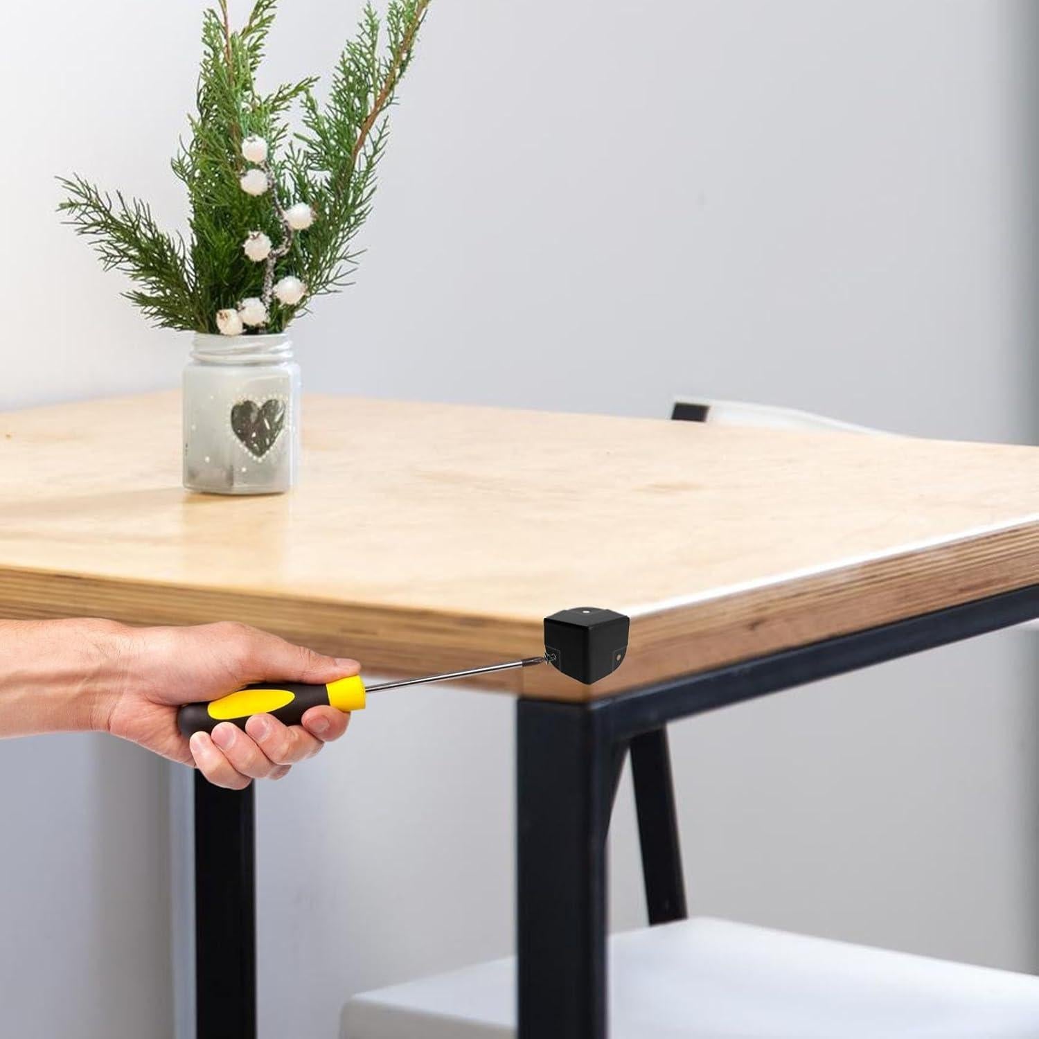 Protectores de Esquinas de Metal Antrader 16 Piezas 40mm