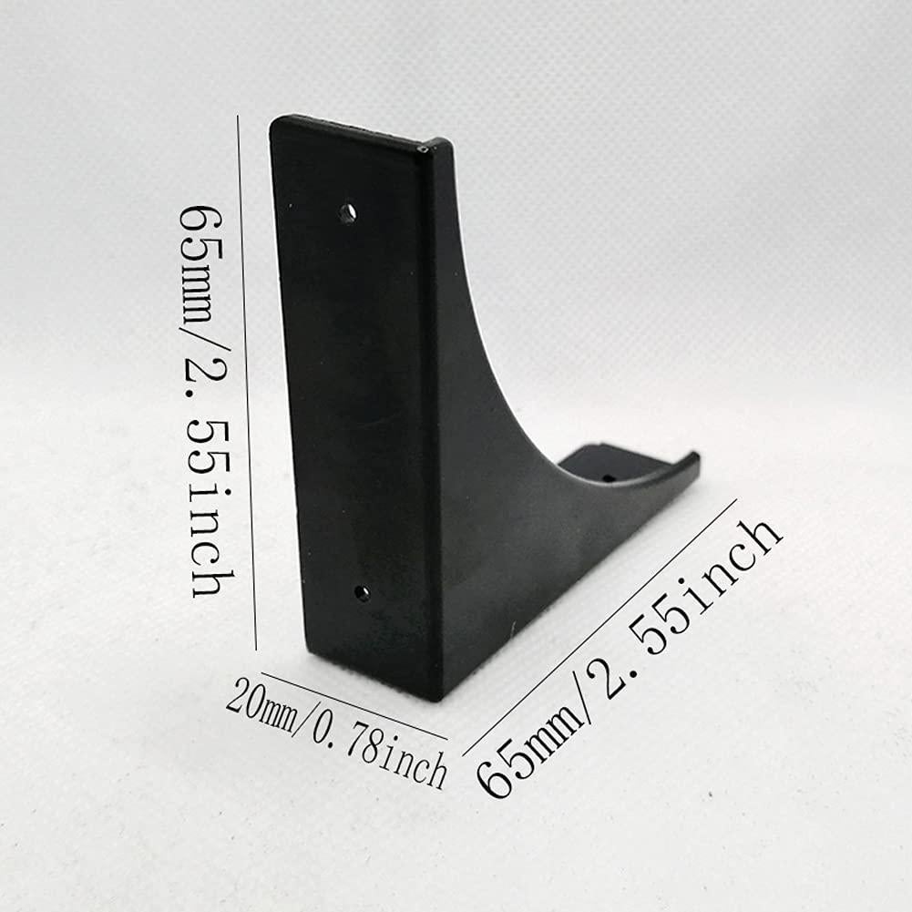 Protector de Esquinas Mizhang 4 Pcs Zinc Aleación Negro