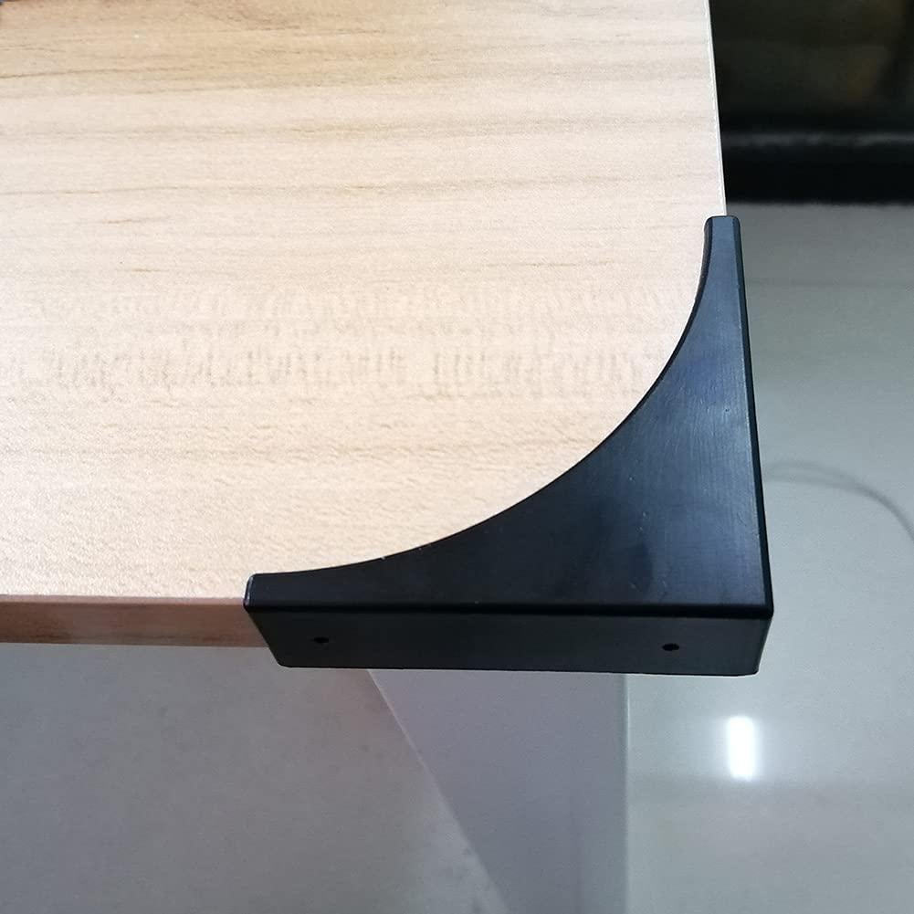 Protector de Esquinas Mizhang 4 Pcs Zinc Aleación Negro