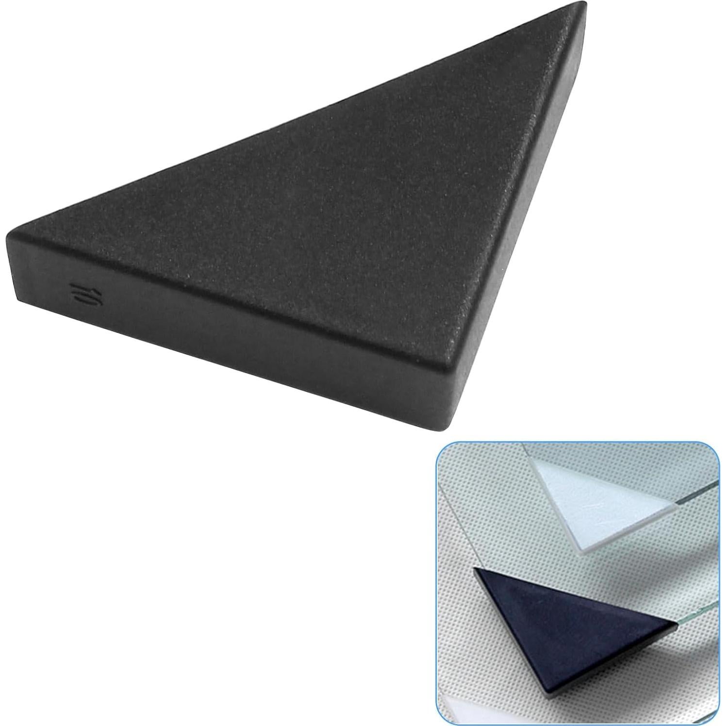 20 Protectores de Esquina Triangulares Kemcatui 48mm Negro