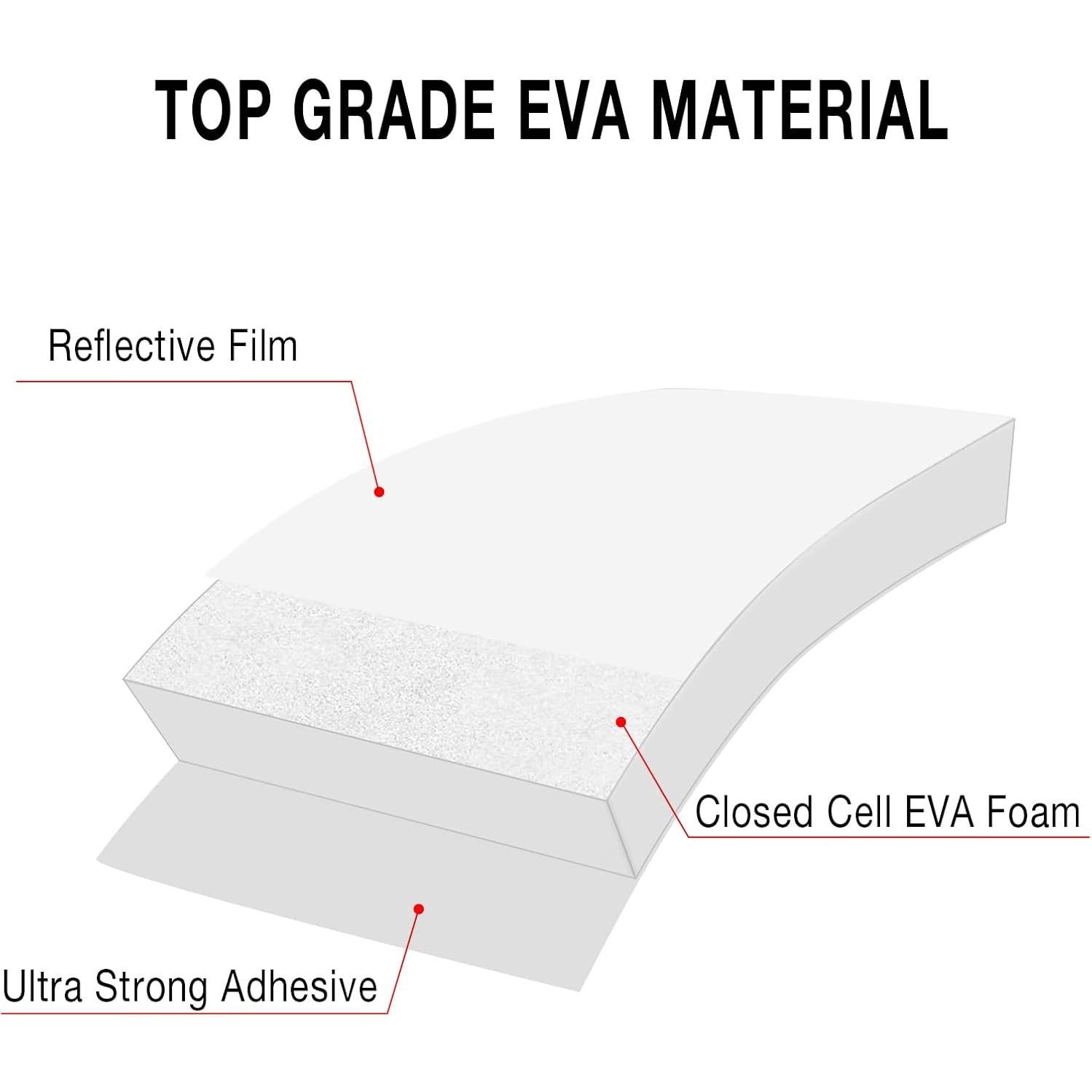 Protector de Pared de Garaje GUEQUITLEX 400x250mm Amarillo/Negro