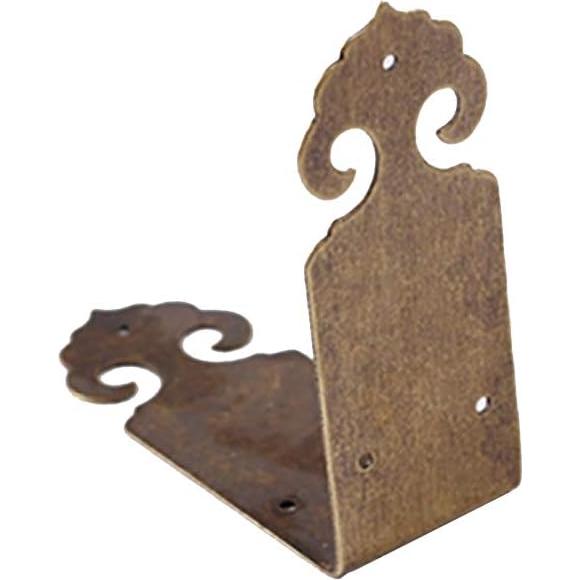 4 Protectores de Esquinas de Latón Bronce Antiguo Tiazza