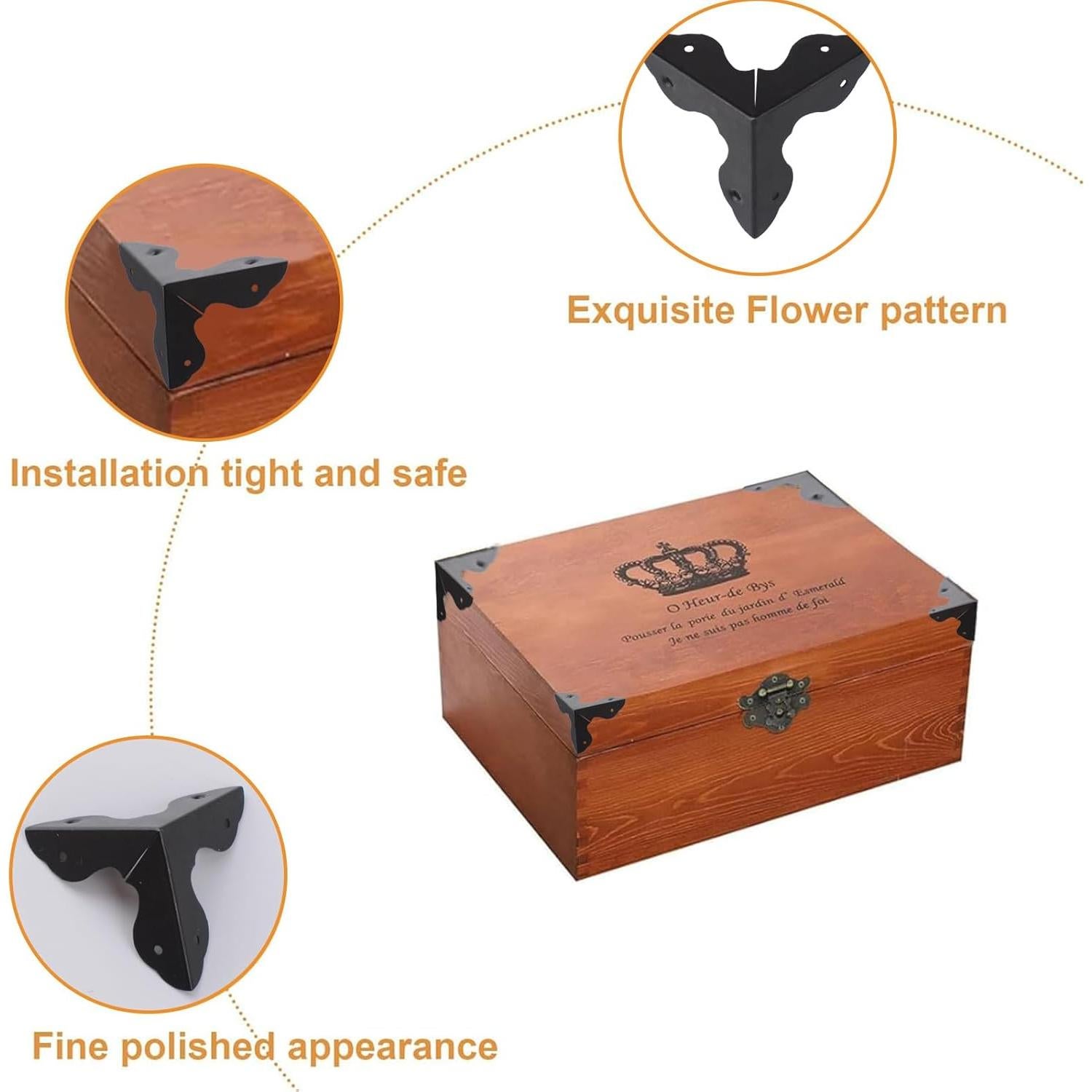 MOROBOR Protectores de Esquinas Internas para Escaleras 48pcs