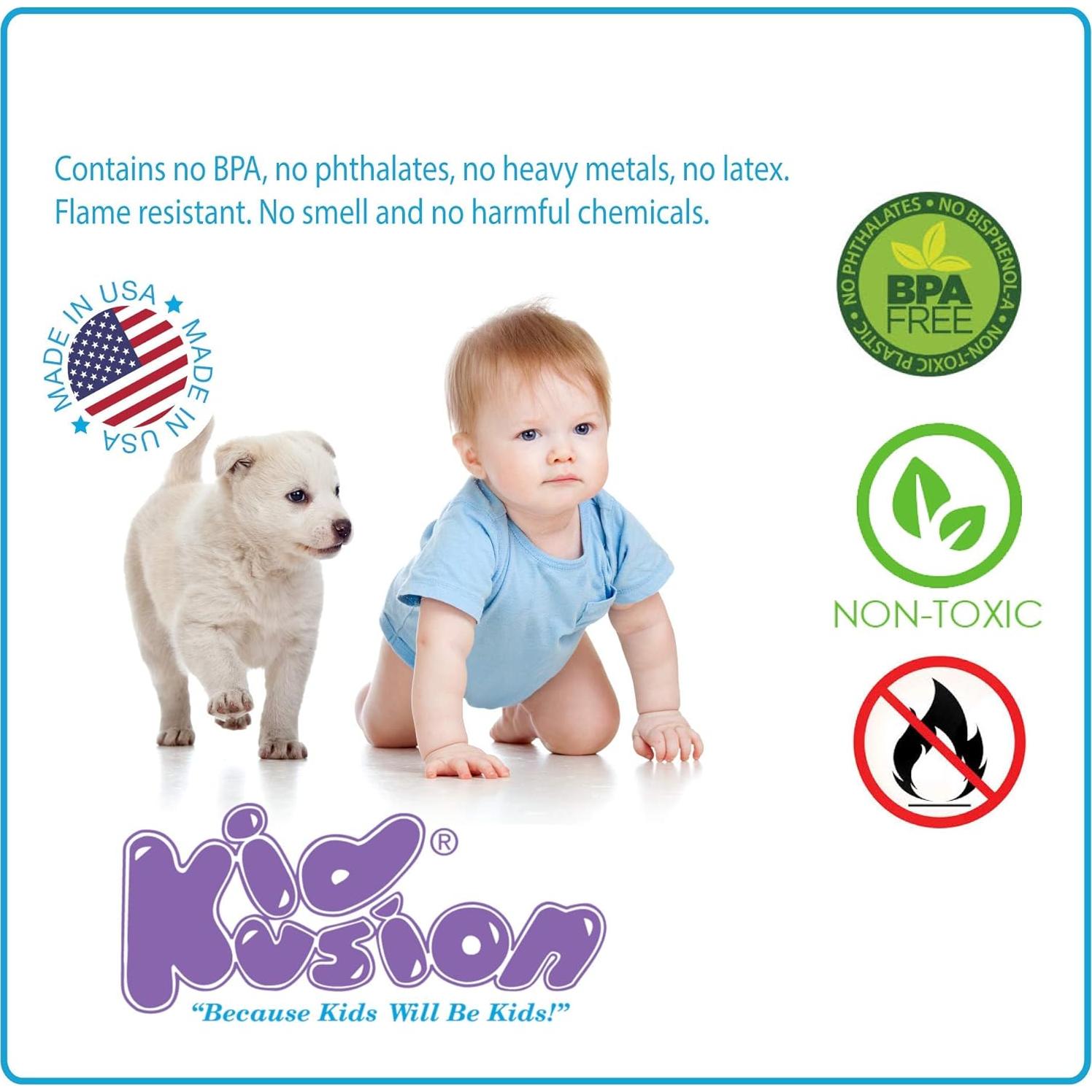 Almohadillas de Esquina KidKusion | Paquete de 4 | Marrón | Seguridad Infantil