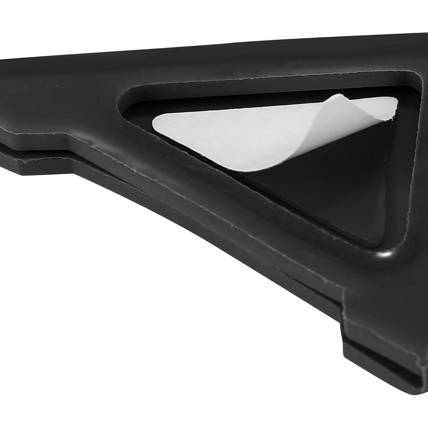 Protectores de Esquina de Puerta Universal X AUTOHAUX Negro - 2 Pcs