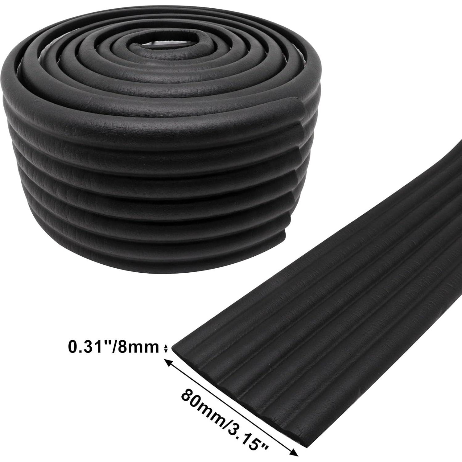 Protector de Esquinas BUXIMN 2m Autoadhesivo Negro para Bebés