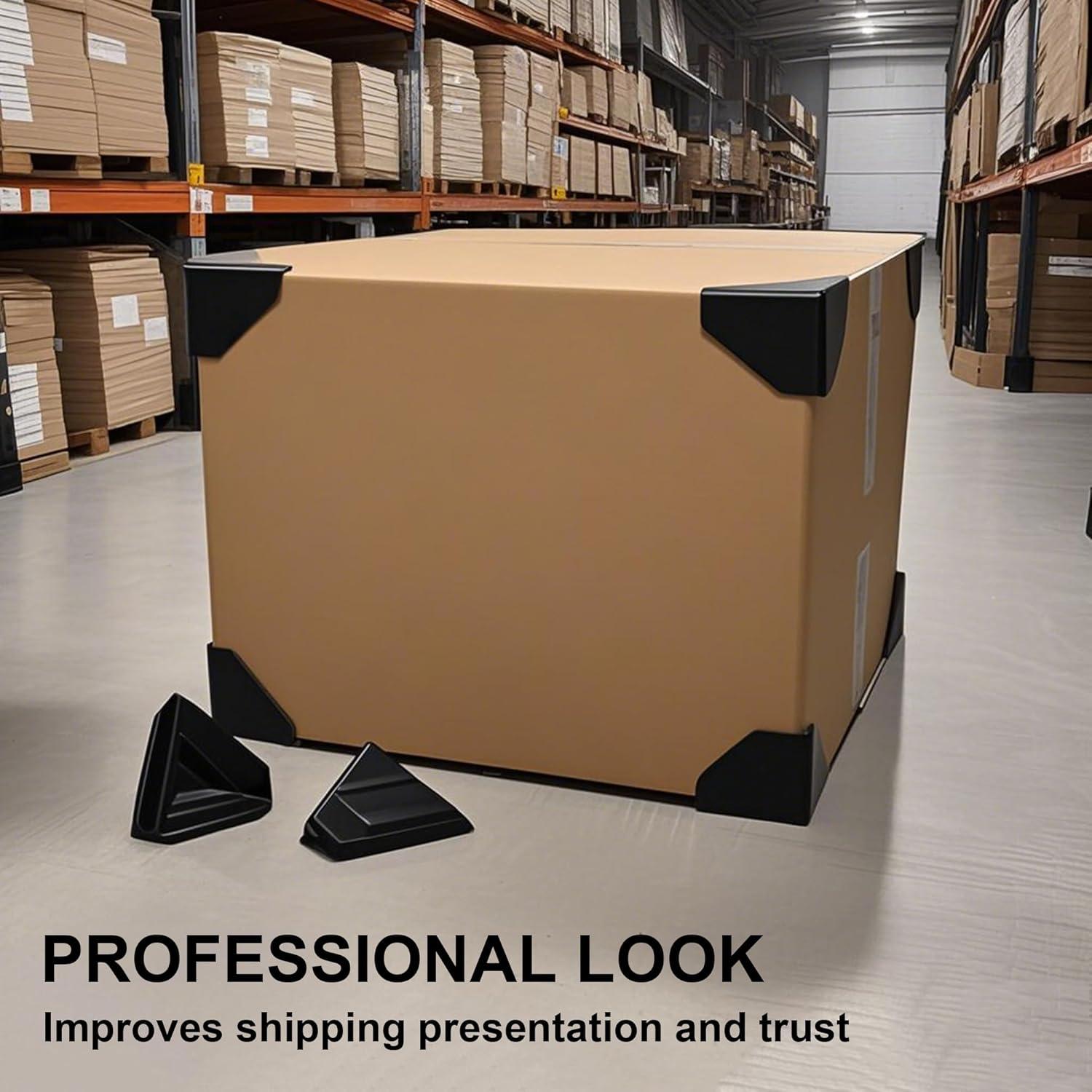 200 Protectores de Esquinas de Plástico HILAZA 5cm para Embalaje