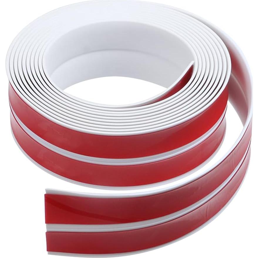 Protector de Esquina de Pared Autoadhesivo Bitray 4cm x 3m Blanco