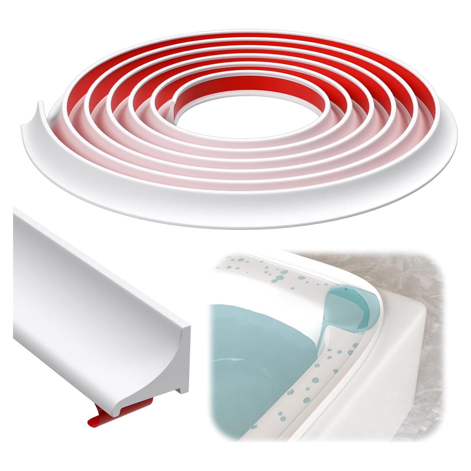 Guardia de Salpicaduras de Ducha Pushglossy 300 cm Impermeable