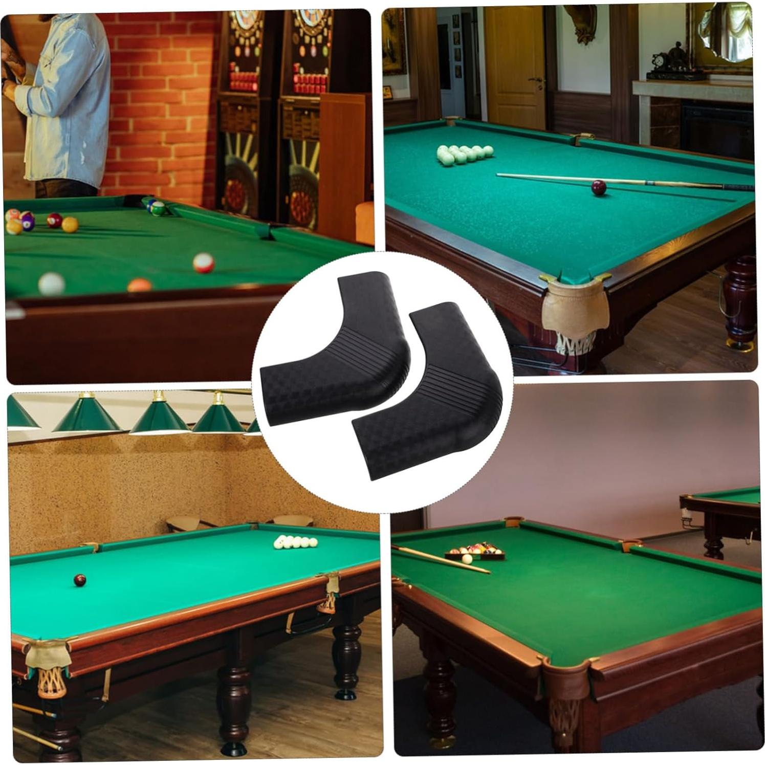 Protectores de Esquinas para Mesa de Billar SUPVOX 2 Pcs Nylon