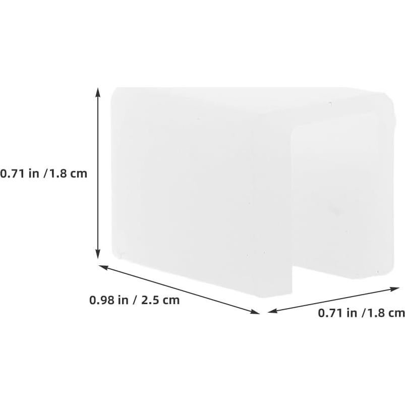 Kisangel Protectores de Bordes de Silicona para Muebles 8Pcs