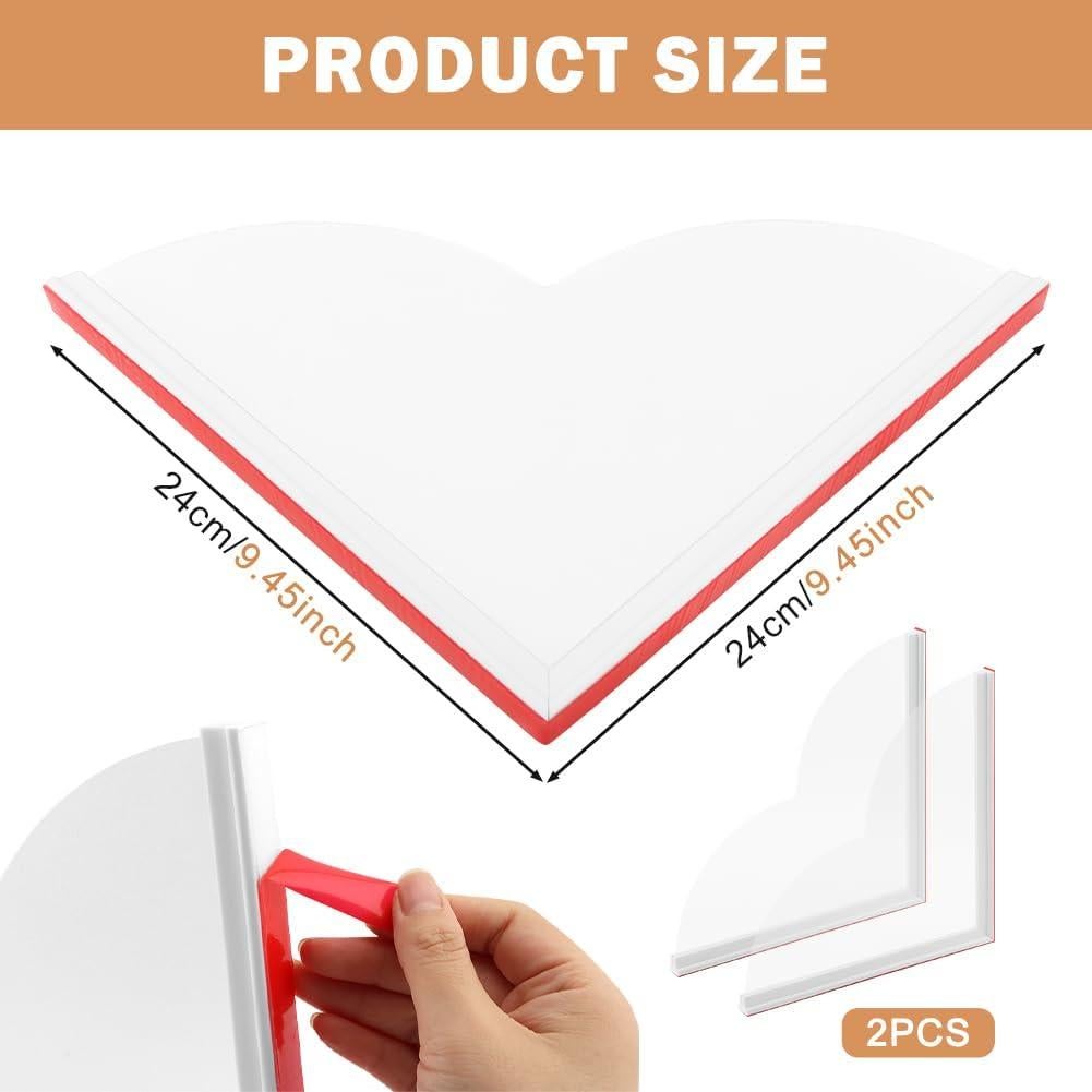 Paquete de 2 Protectores de Salpicaduras de Silicona HONUTIGE 24x24cm