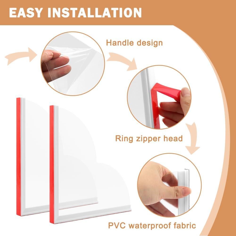 Paquete de 2 Protectores de Salpicaduras de Silicona HONUTIGE 24x24cm