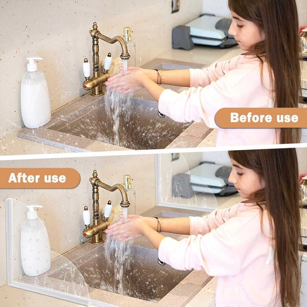 Paquete de 2 Protectores de Salpicaduras de Silicona HONUTIGE 24x24cm