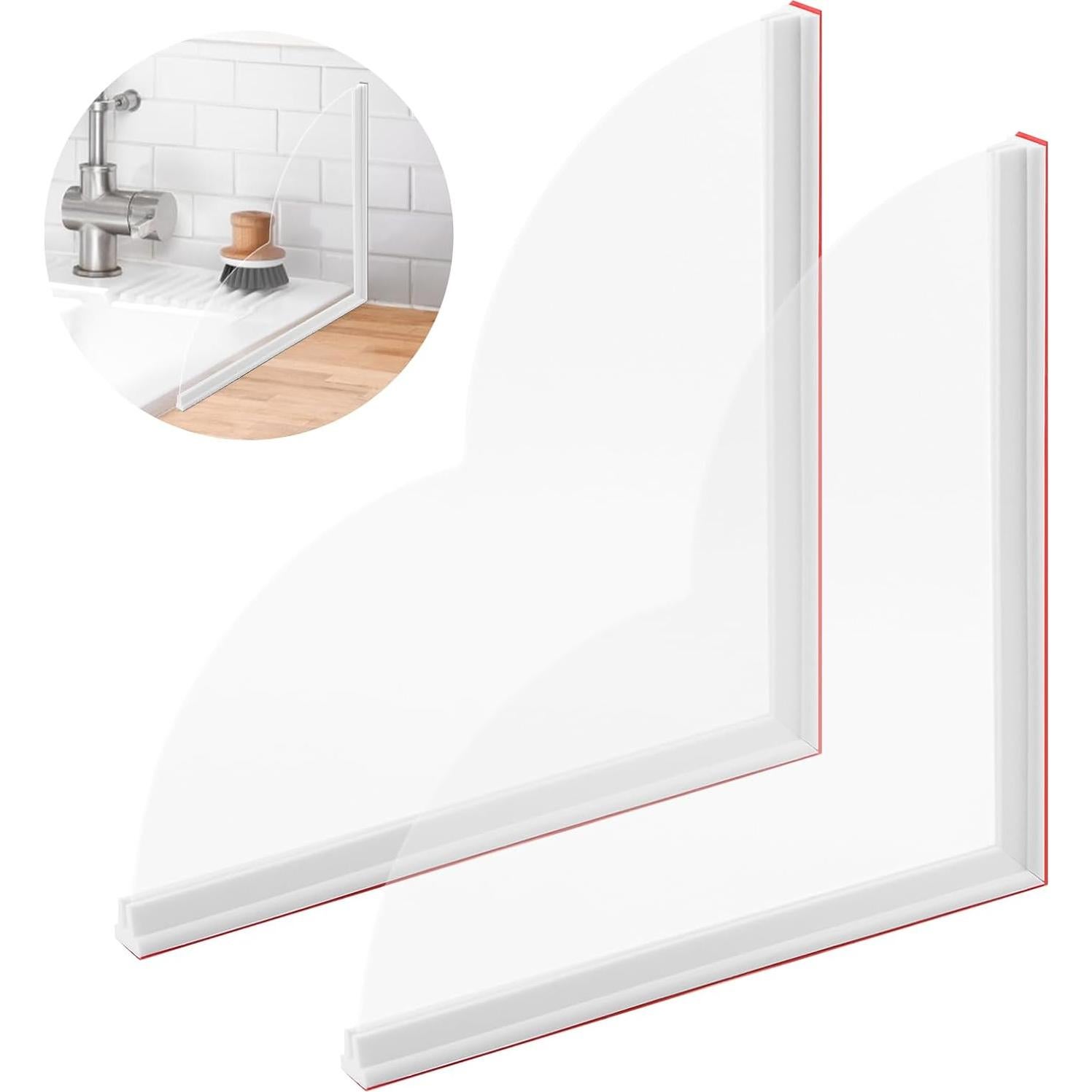 Paquete de 2 Protectores de Salpicaduras de Silicona HONUTIGE 24x24cm