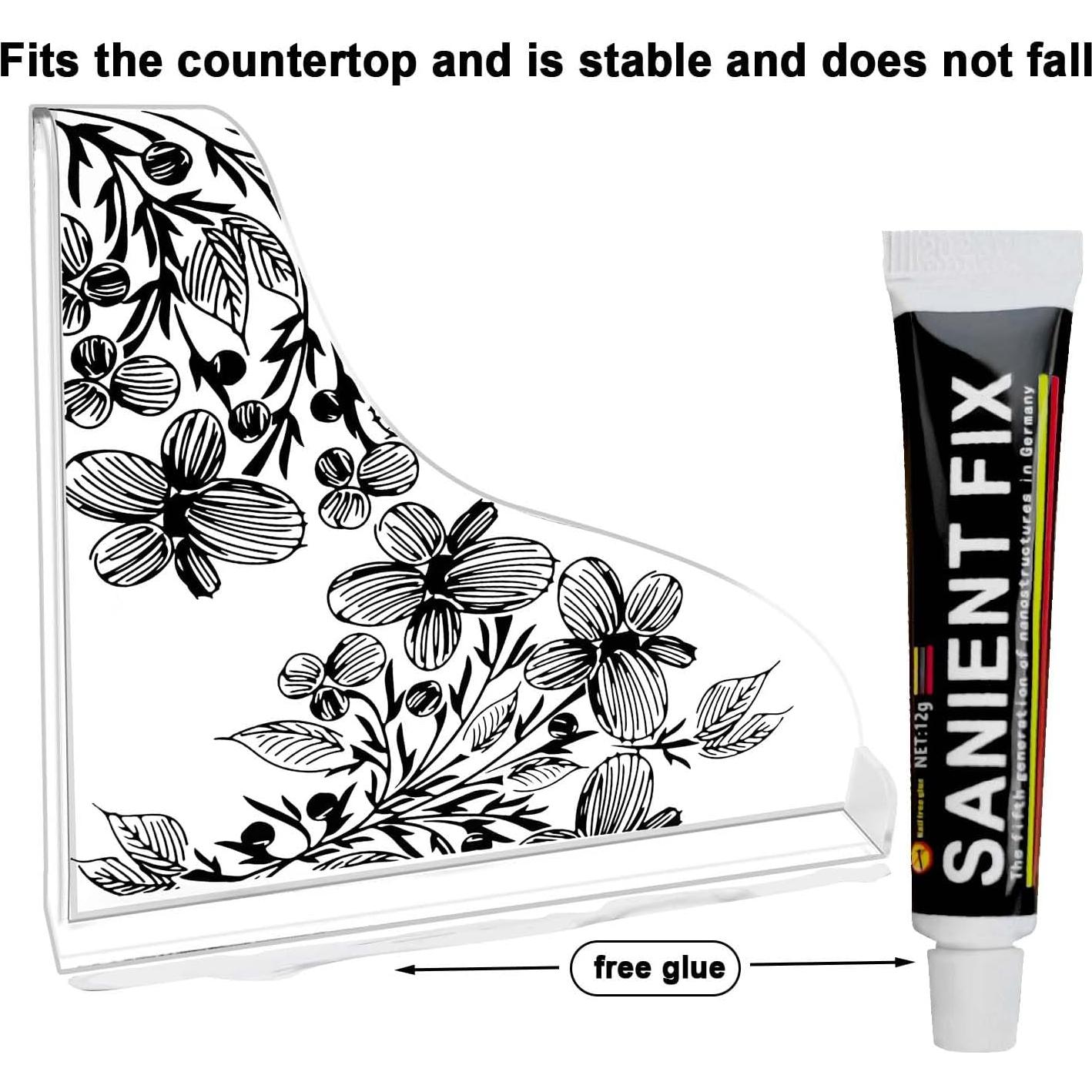 Protector de Salpicaduras para Ducha Pettyelf 2pcs Acrílico