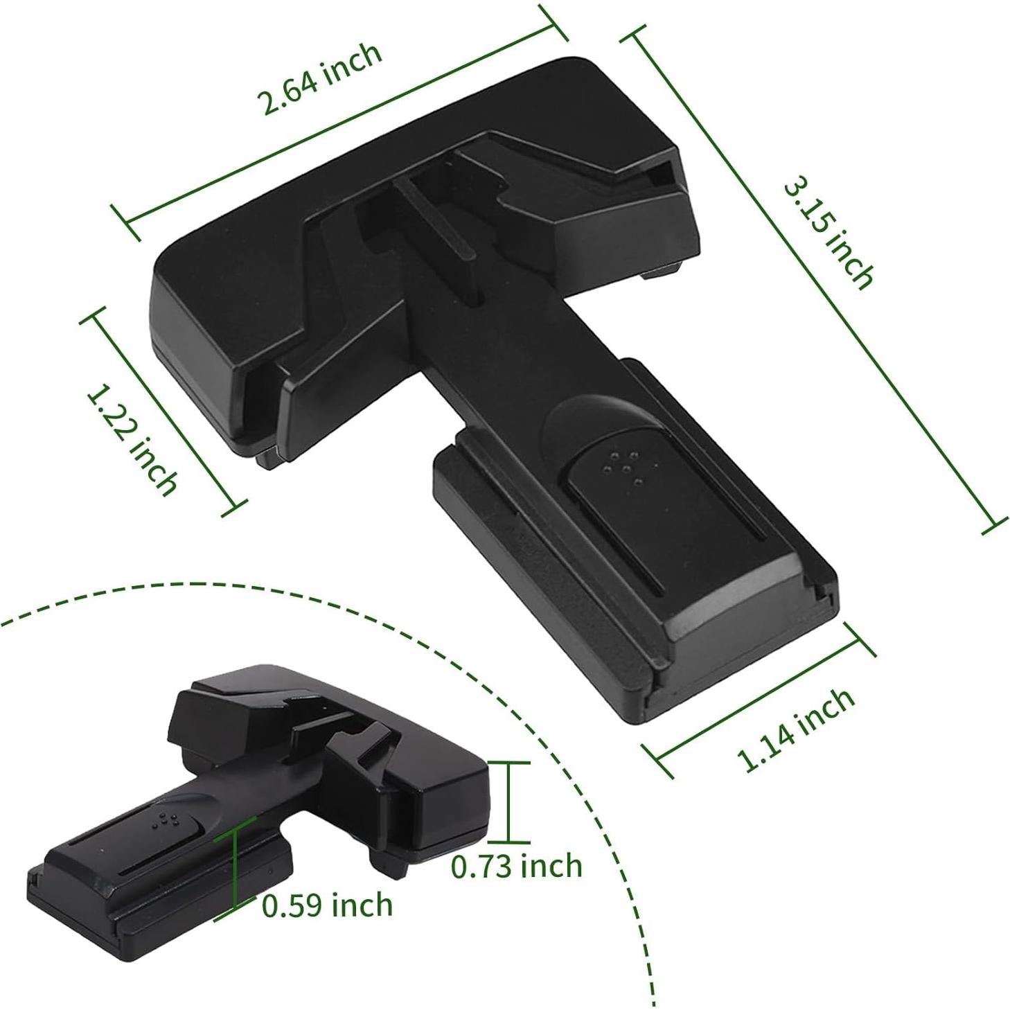 Cerradura de Seguridad para Refrigerador HBAFDL2GB - Negro