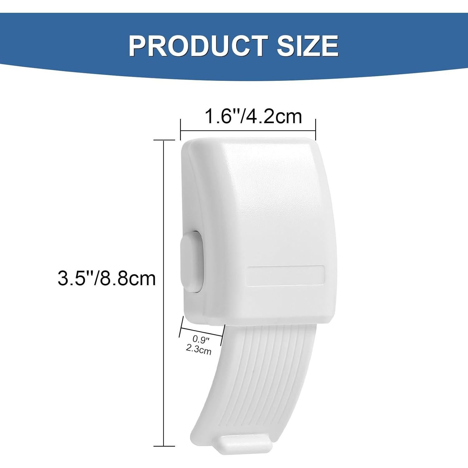 Cerradura de Seguridad Infantil CLYMENE para Horno Blanco