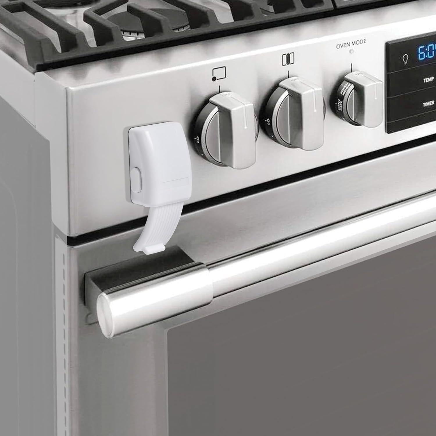 Cerradura de Seguridad Infantil CLYMENE para Horno Blanco