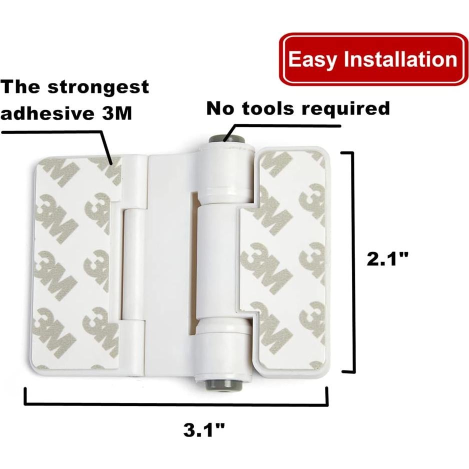 Cerraduras de Puerta de Refrigerador Casa de Jola - 2 Piezas