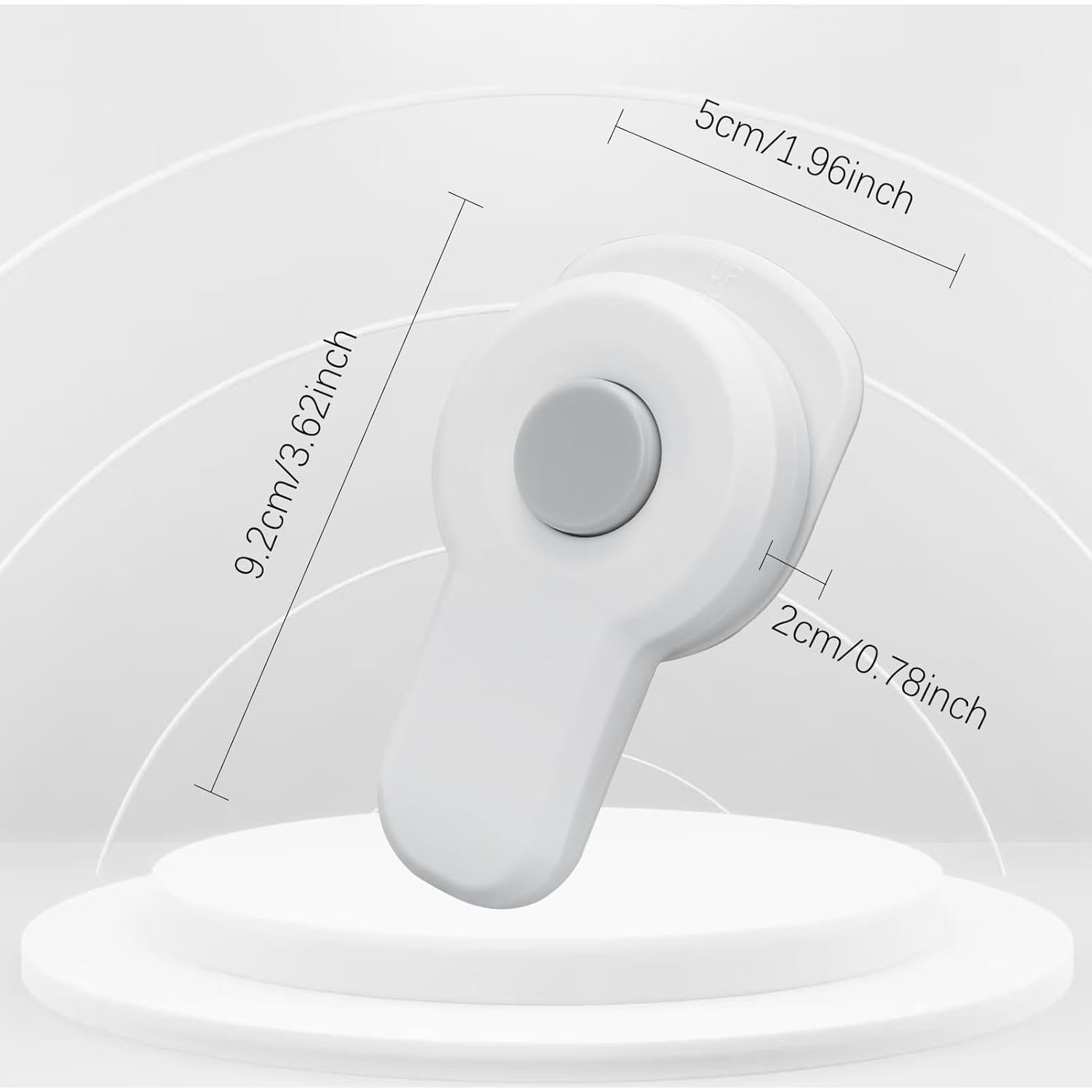 Cerradura de Seguridad para Horno Zentiky - 3 Piezas Blanca