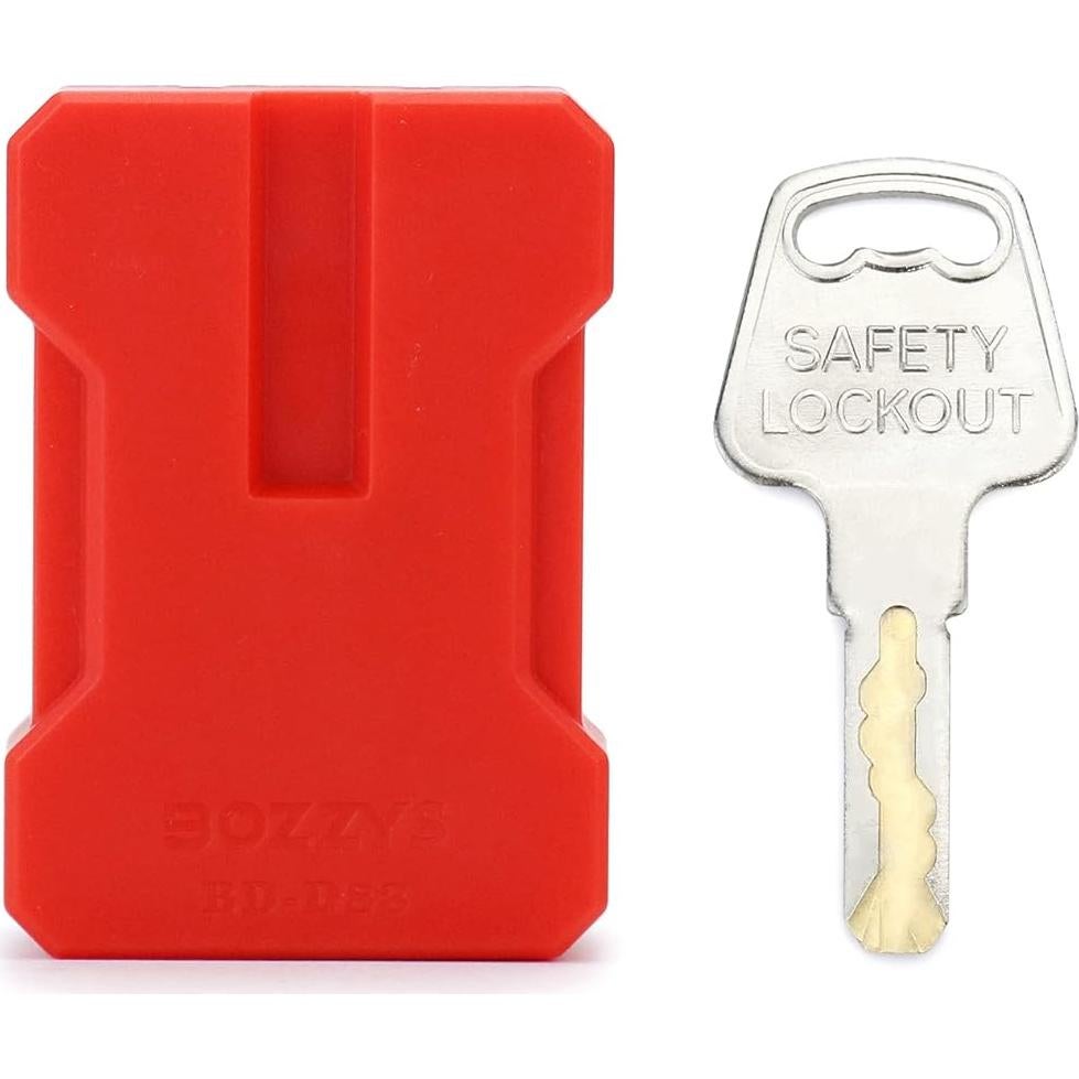 Dispositivo de Bloqueo de Enchufe QWORK con 4 Llaves - 2 Paquetes