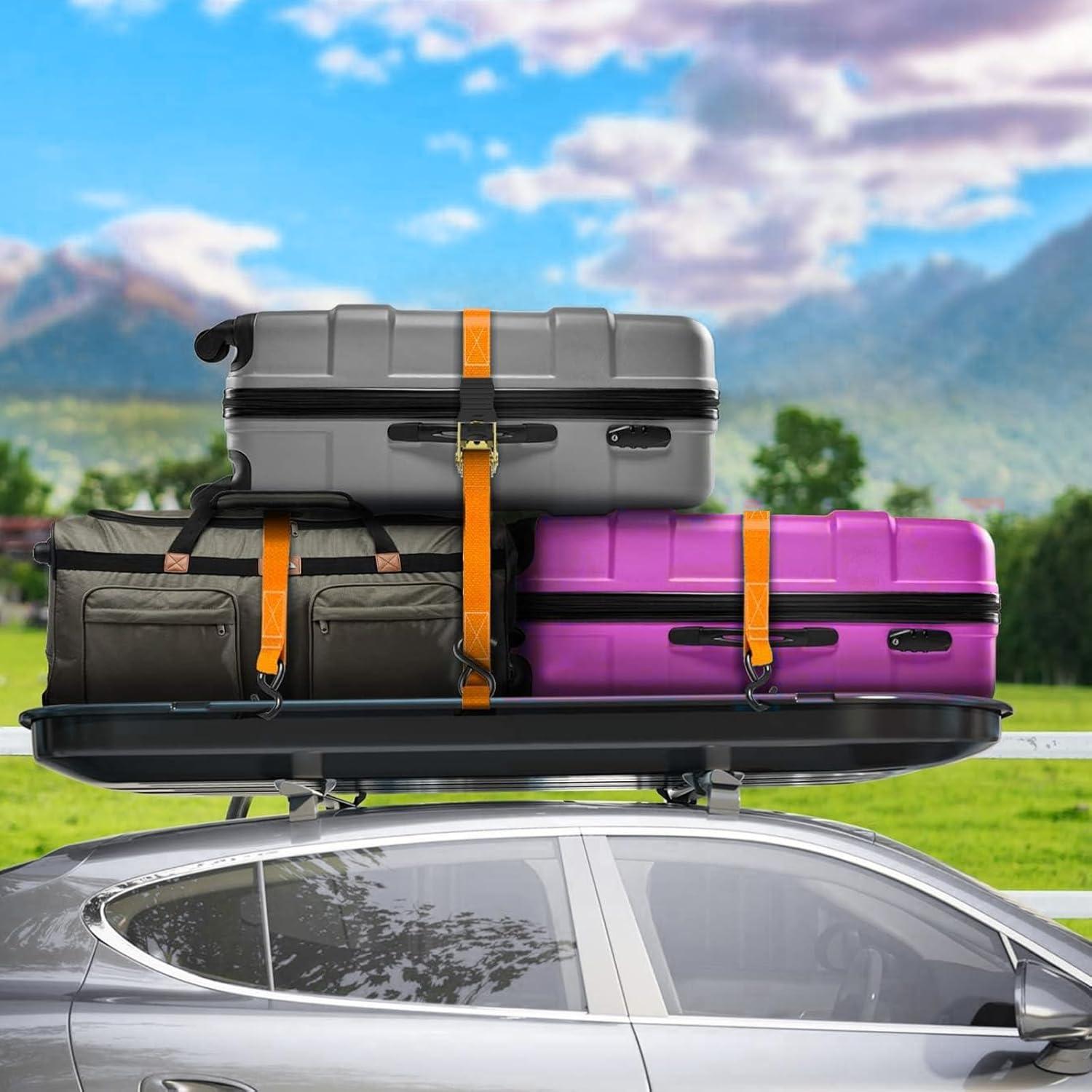 Correas de Trinquete HNBun 6m Naranjas 770kg Resistencia