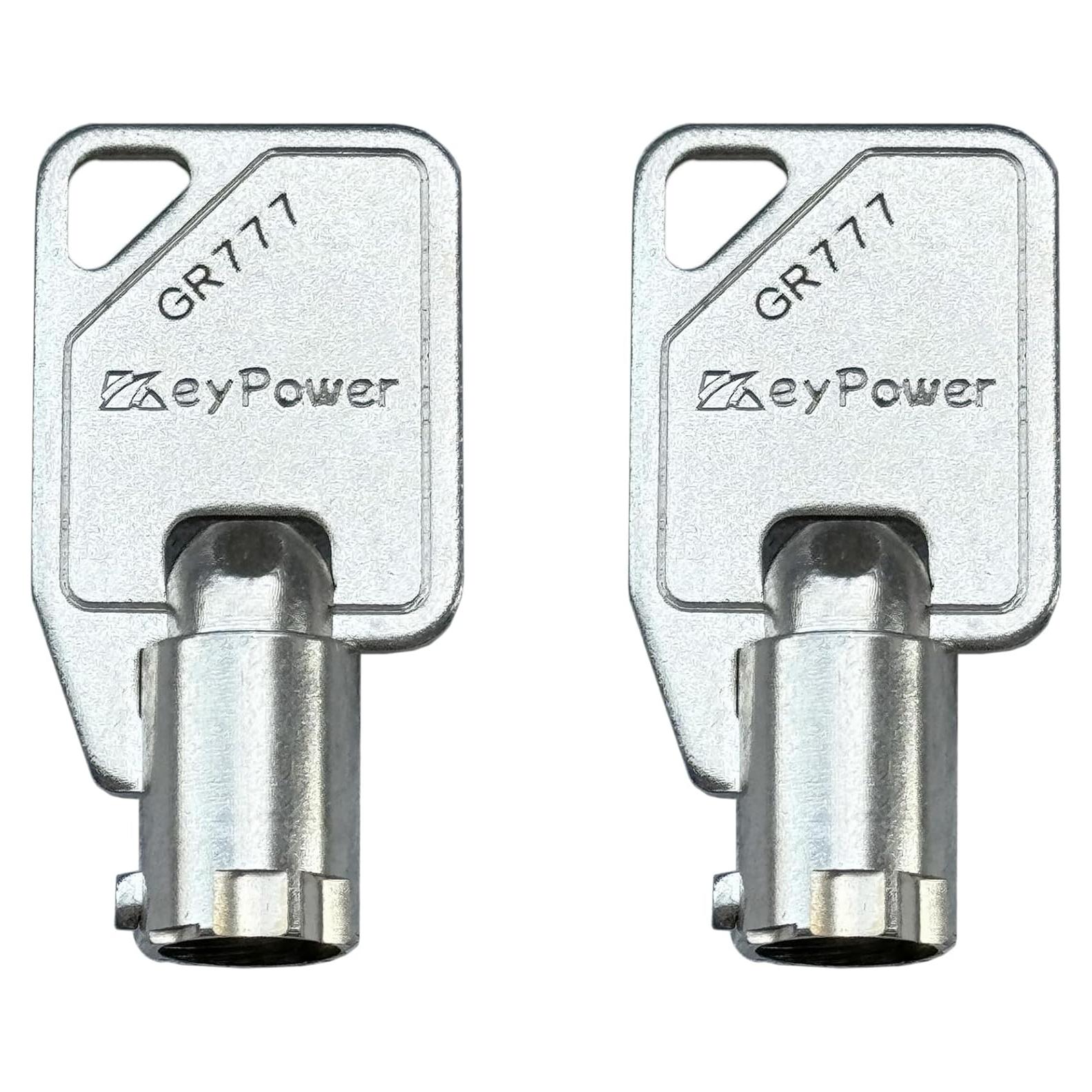 Llaves Tubulares KeyPower GR777 para Lavadoras Comerciales
