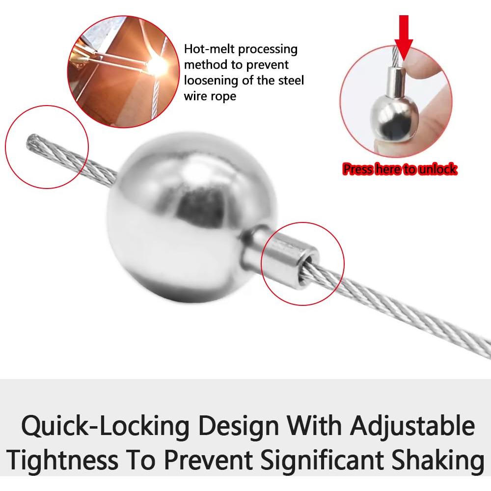 Anclajes de Muebles Autoadhesivos 4 Pares Sin Perforación 99.79kg