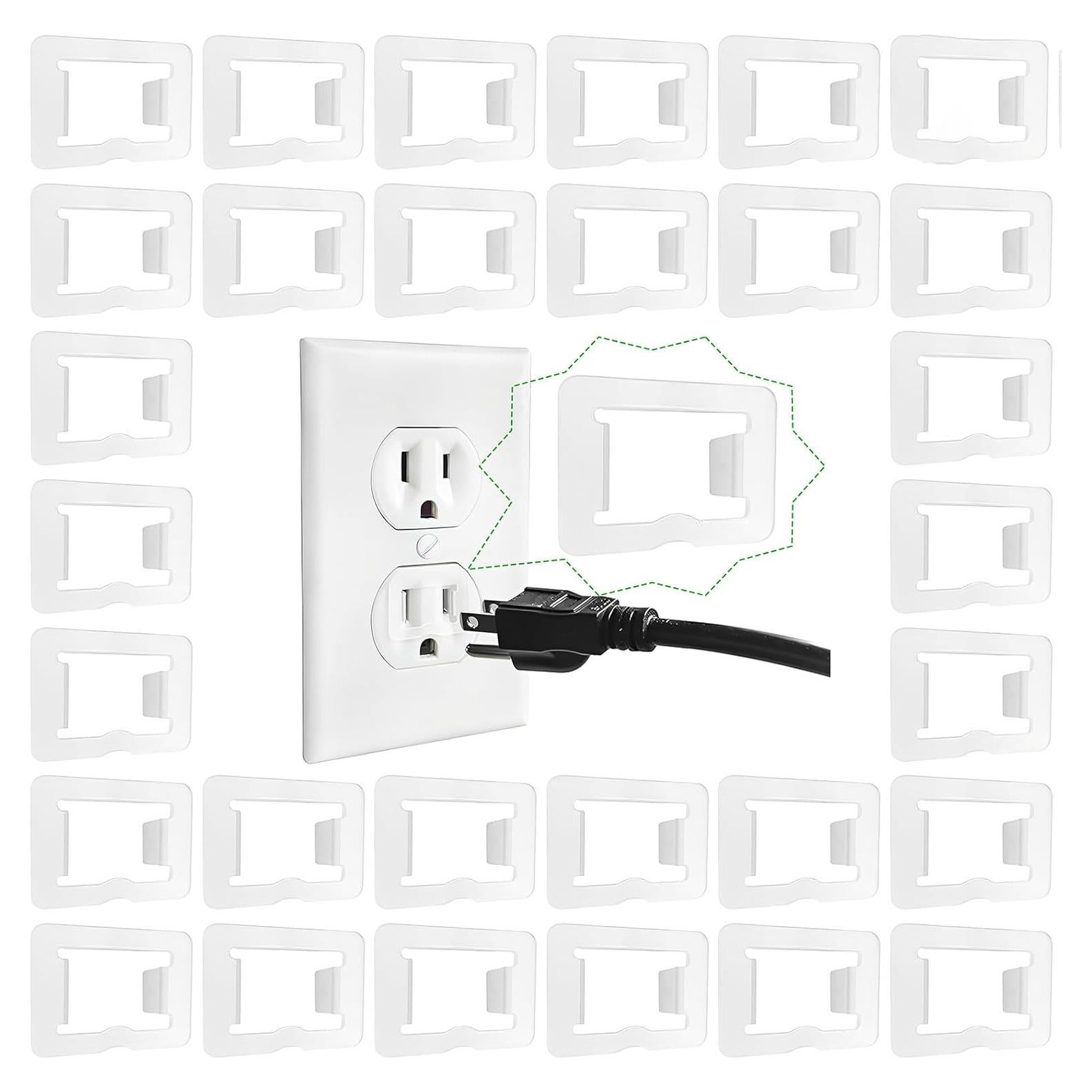 30 Enchufes Sueltos Colorato para Tomas de Pared 110V